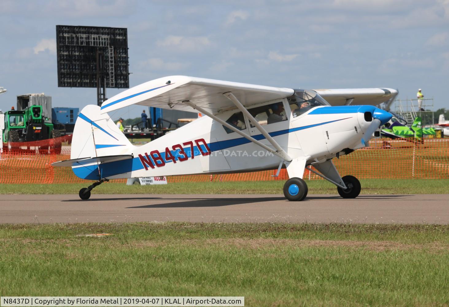 N8437D, 1957 Piper PA-22-150 C/N 22-5692, PA-22