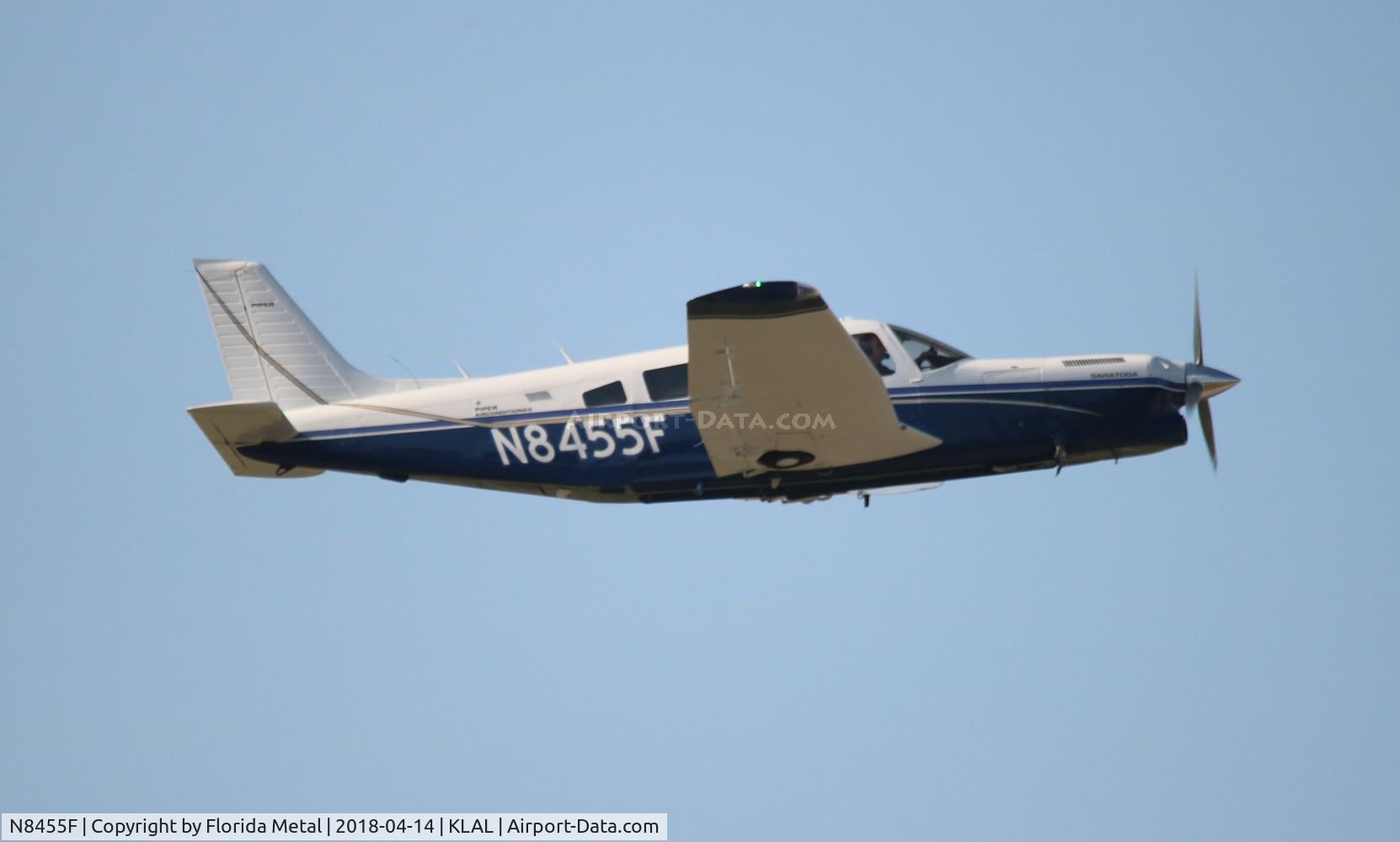 N8455F, 1981 Piper PA-32R-301T Turbo Saratoga C/N 32R-8229004, PA-32-301T