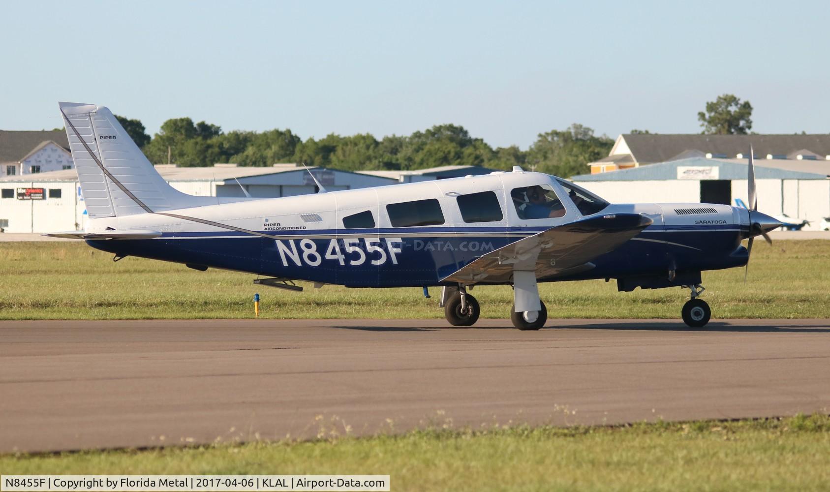 N8455F, 1981 Piper PA-32R-301T Turbo Saratoga C/N 32R-8229004, PA-32R-301T