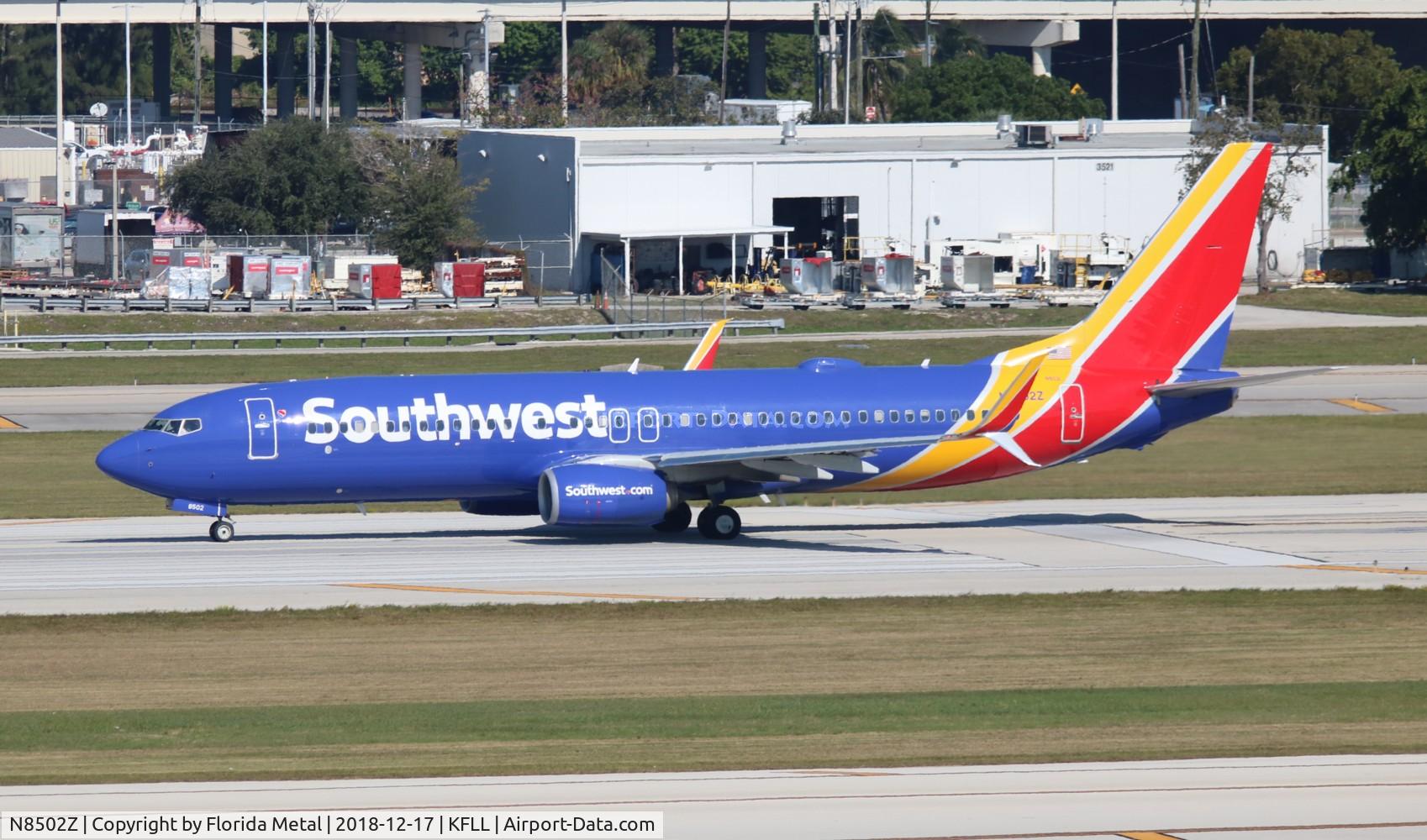 N8502Z, 2016 Boeing 737-800 C/N 36666, WN 737-800