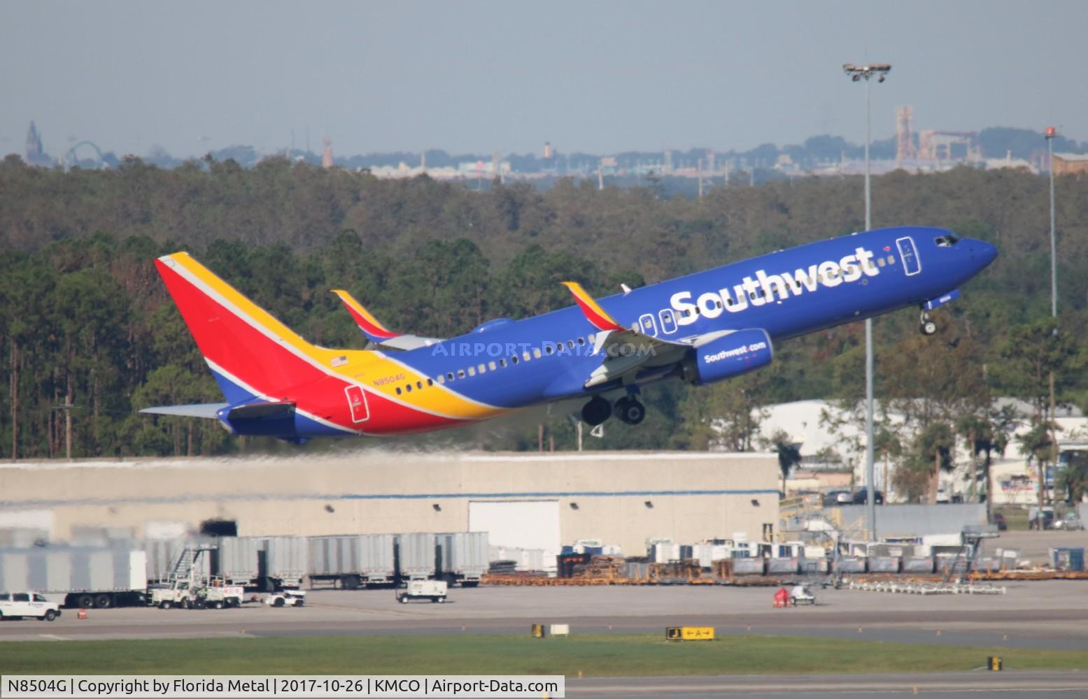 N8504G, 2016 Boeing 737-8H4 C/N 38812, WN 737-800