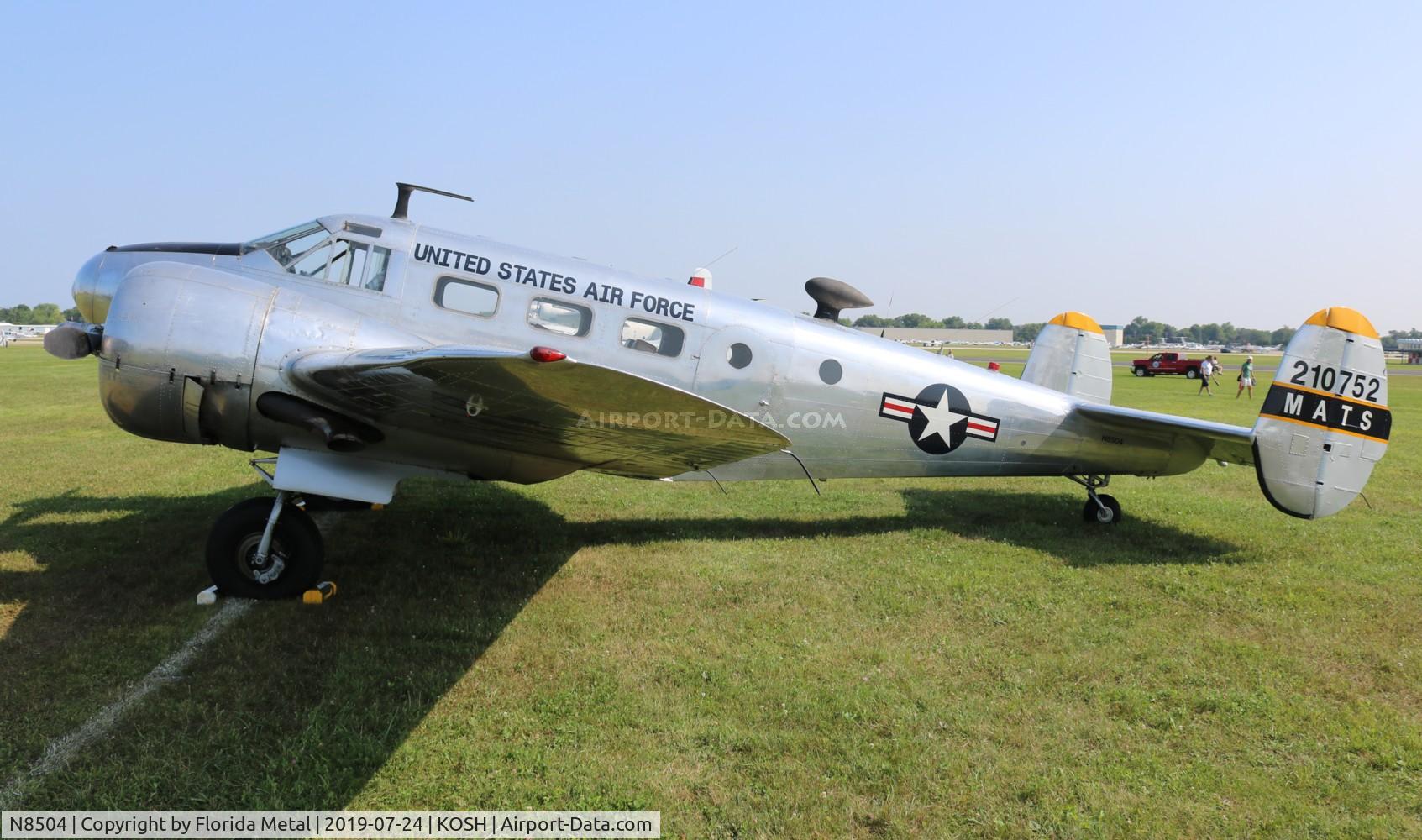 N8504, 1952 Beech C-45H Expeditor C/N AF-682, C-45H