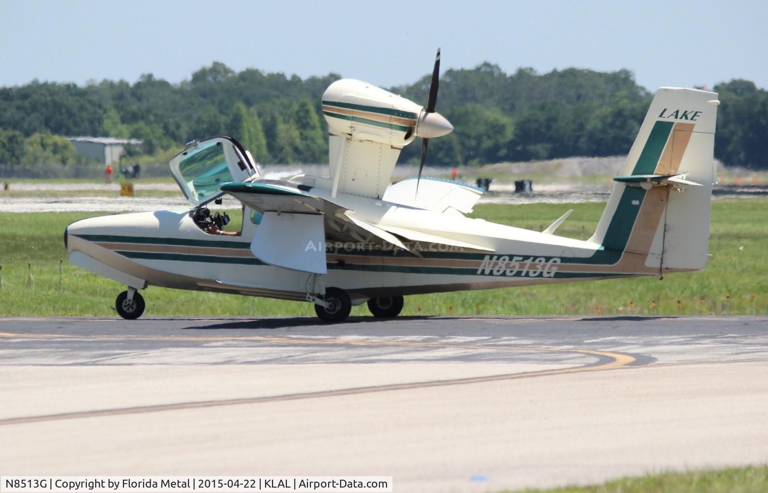 N8513G, 1983 Lake LA-4-200 Buccaneer C/N 1092, Lake LA-4