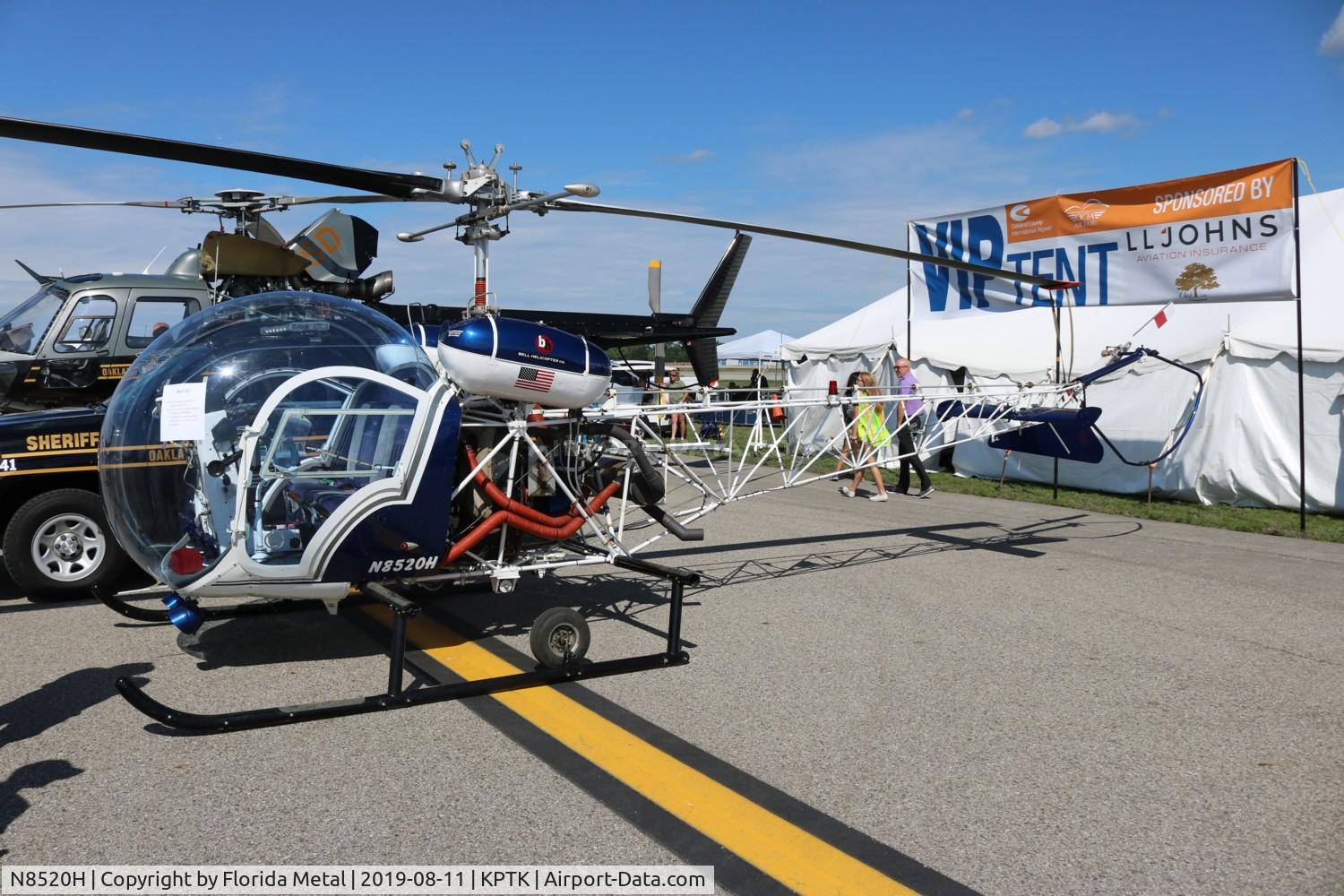 N8520H, 1980 Bell 47G-2 C/N OLYMPIC-01, Bell 47