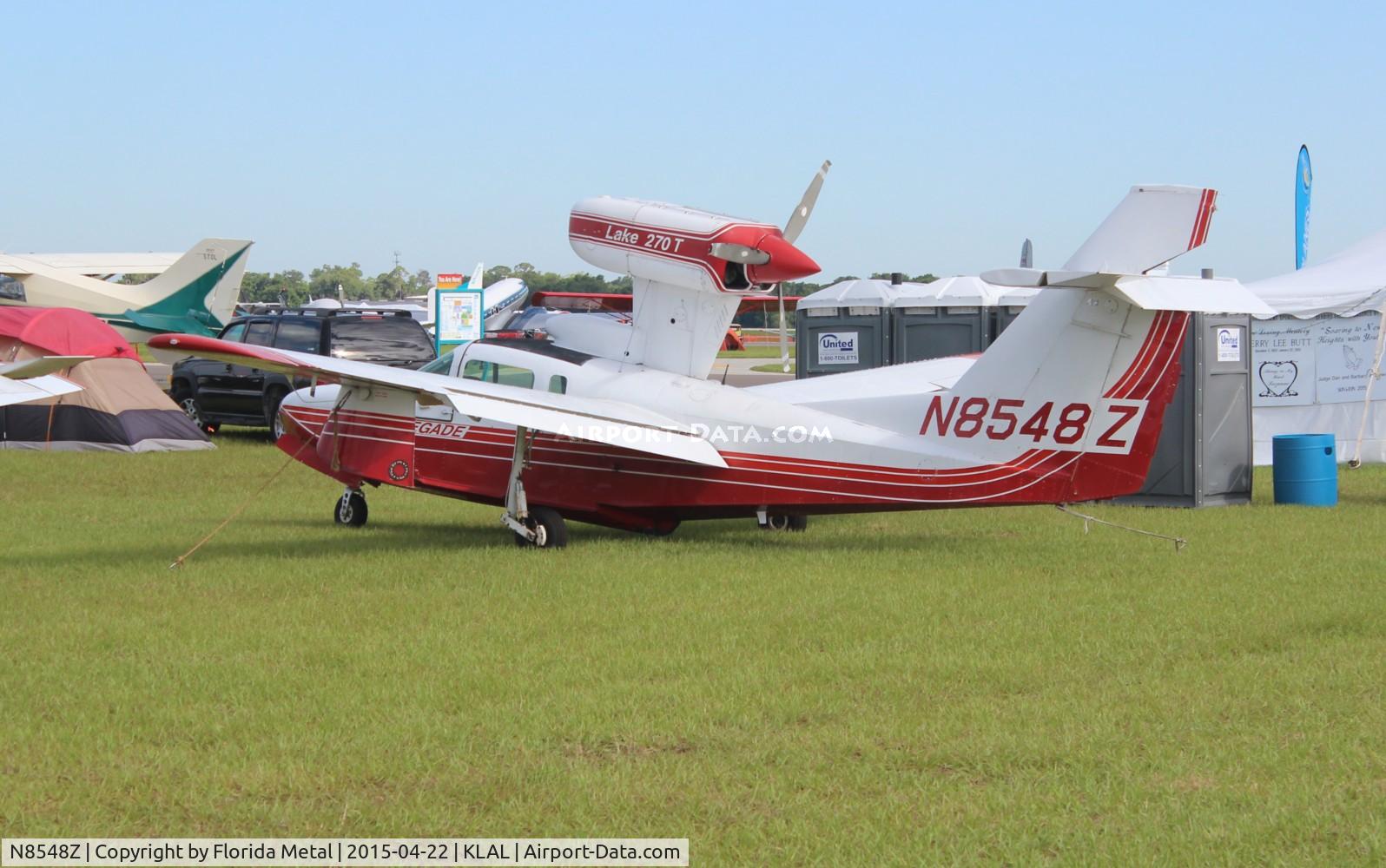 N8548Z, 1990 Aerofab Inc LAKE 250 C/N 108, LA-250