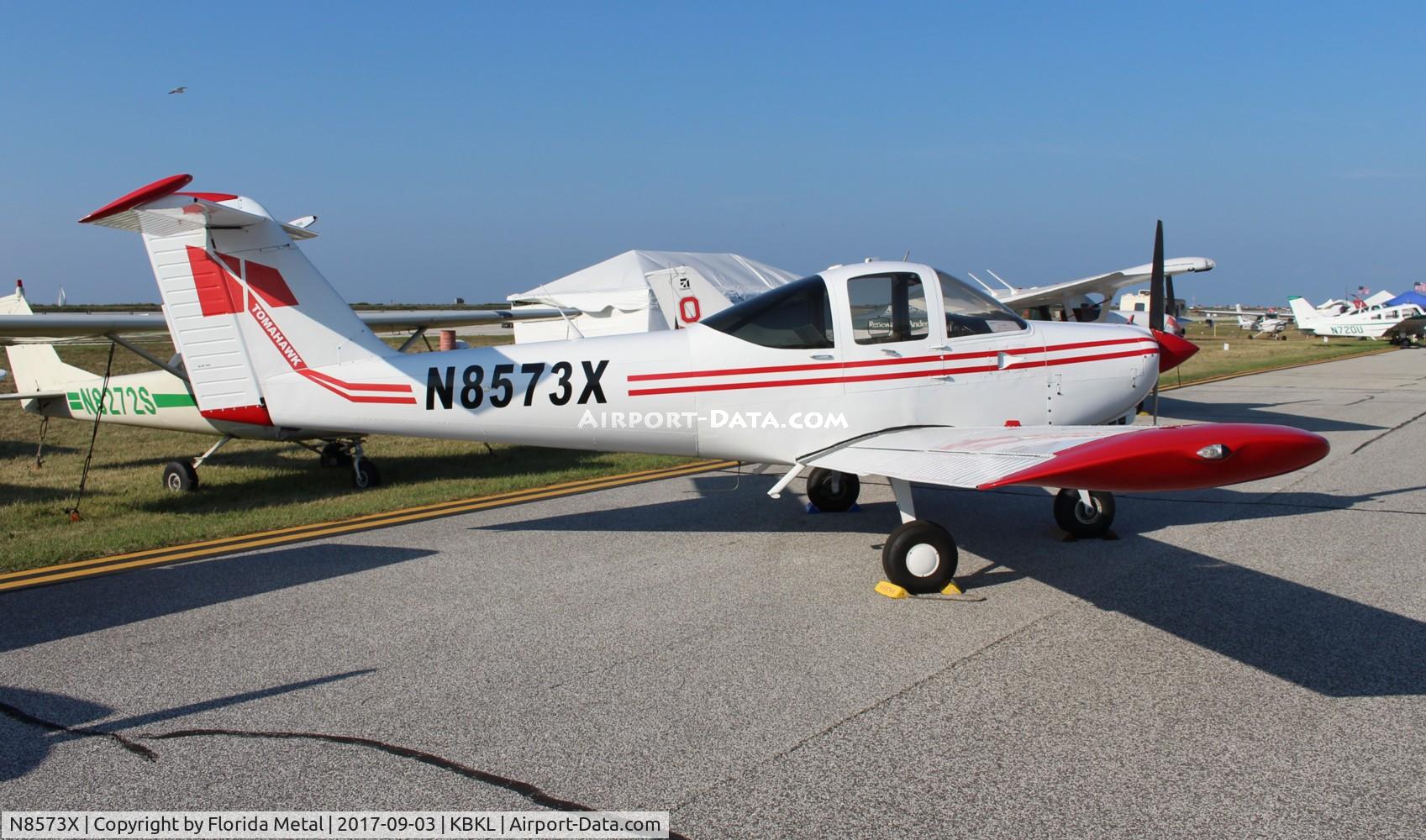 N8573X, 1981 Piper PA-38-112 Tomahawk Tomahawk C/N 38-81A0095, PA-38