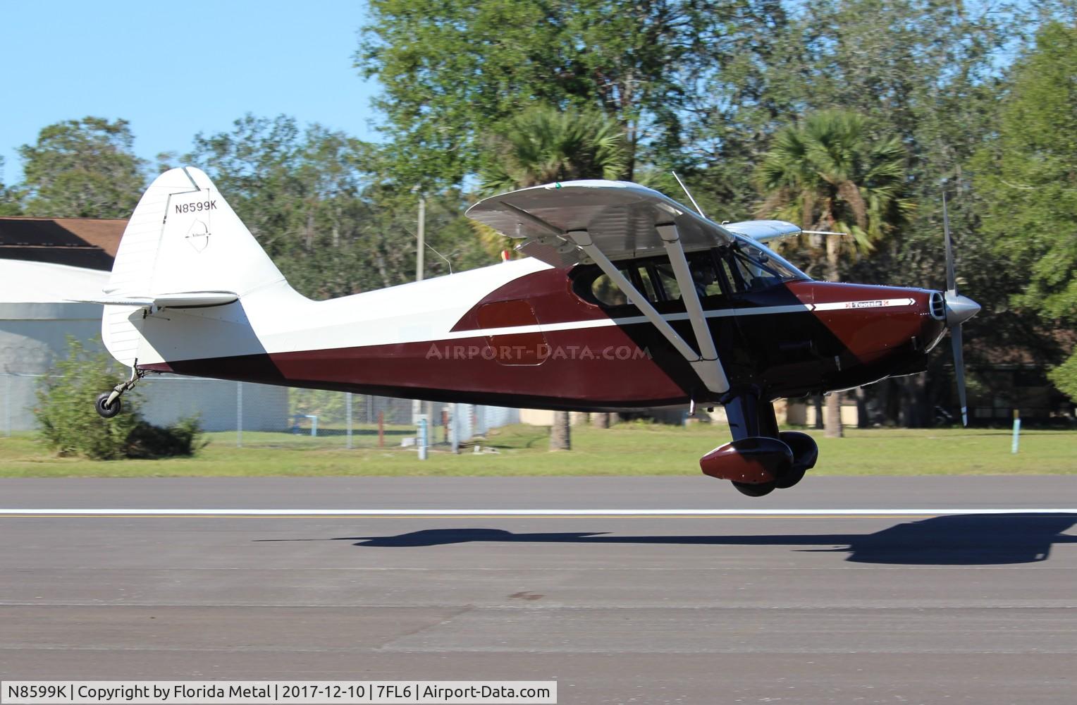 N8599K, 1947 Stinson 108-1 Voyager C/N 108-1599, Stinson 108