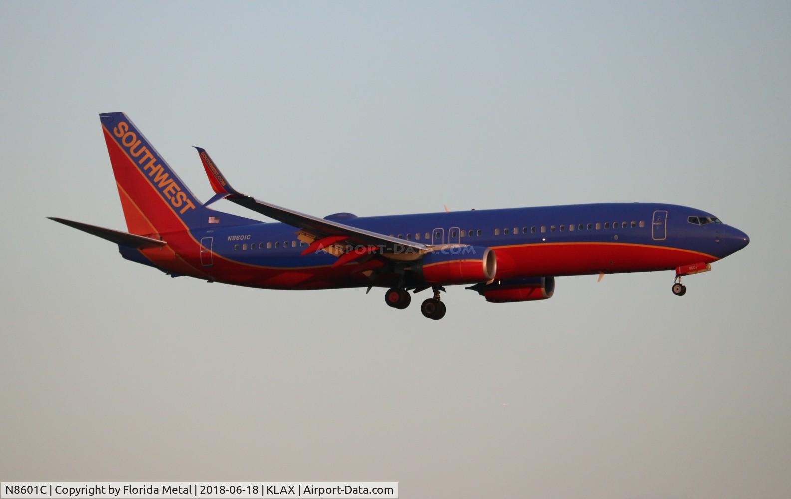 N8601C, 2012 Boeing 737-8H4 C/N 38874, SWA 737-800
