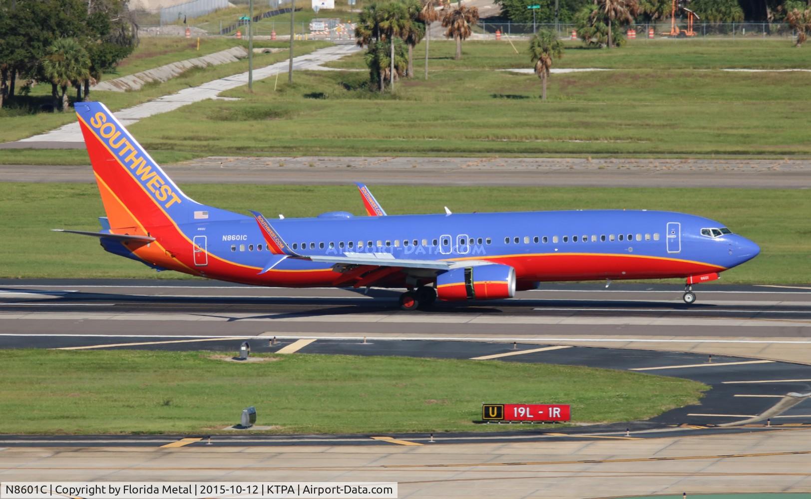 N8601C, 2012 Boeing 737-8H4 C/N 38874, SWA 737-800