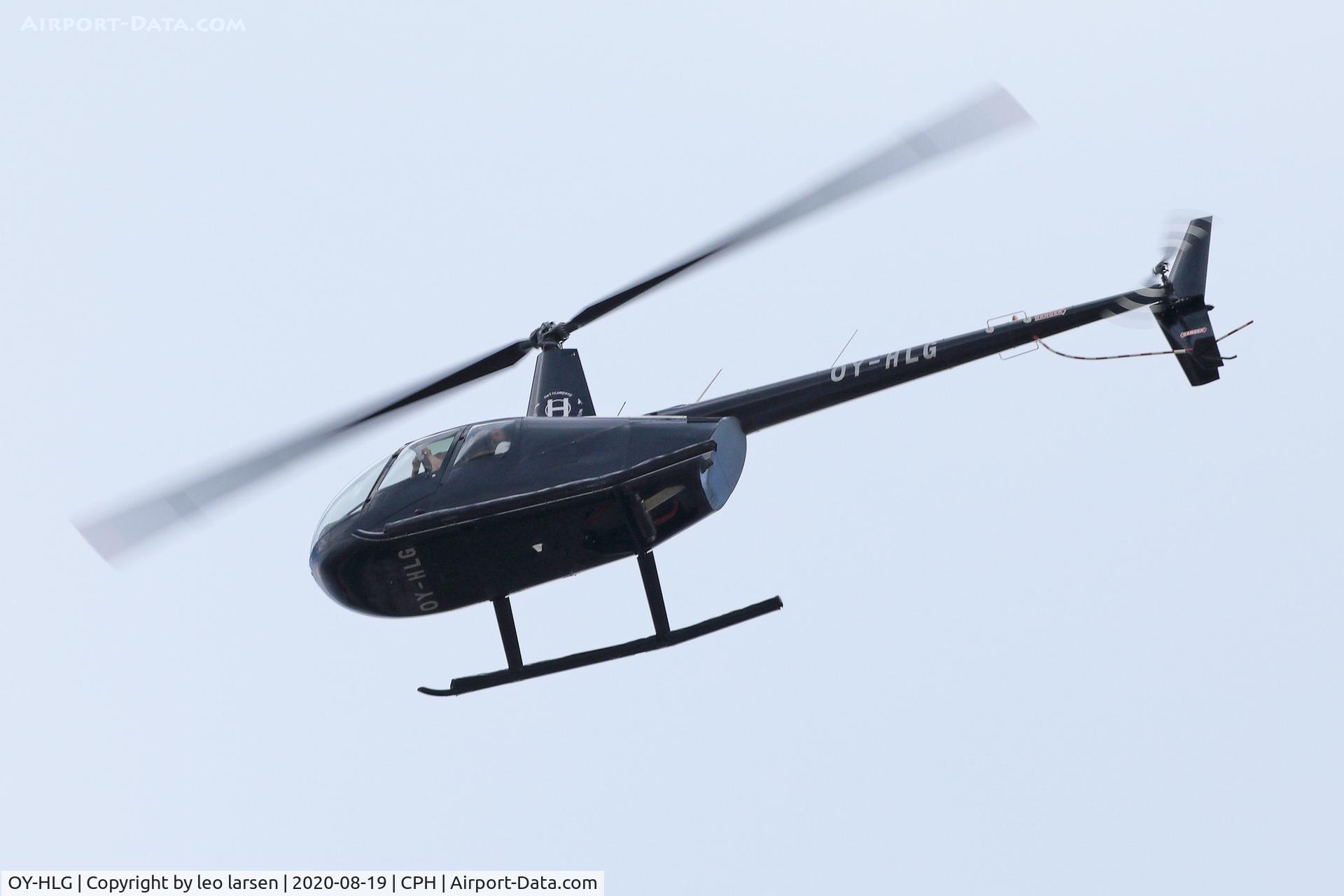 OY-HLG, 2007 Robinson R-44 Clipper II C/N 11670, Copenhagen 19.8.2020