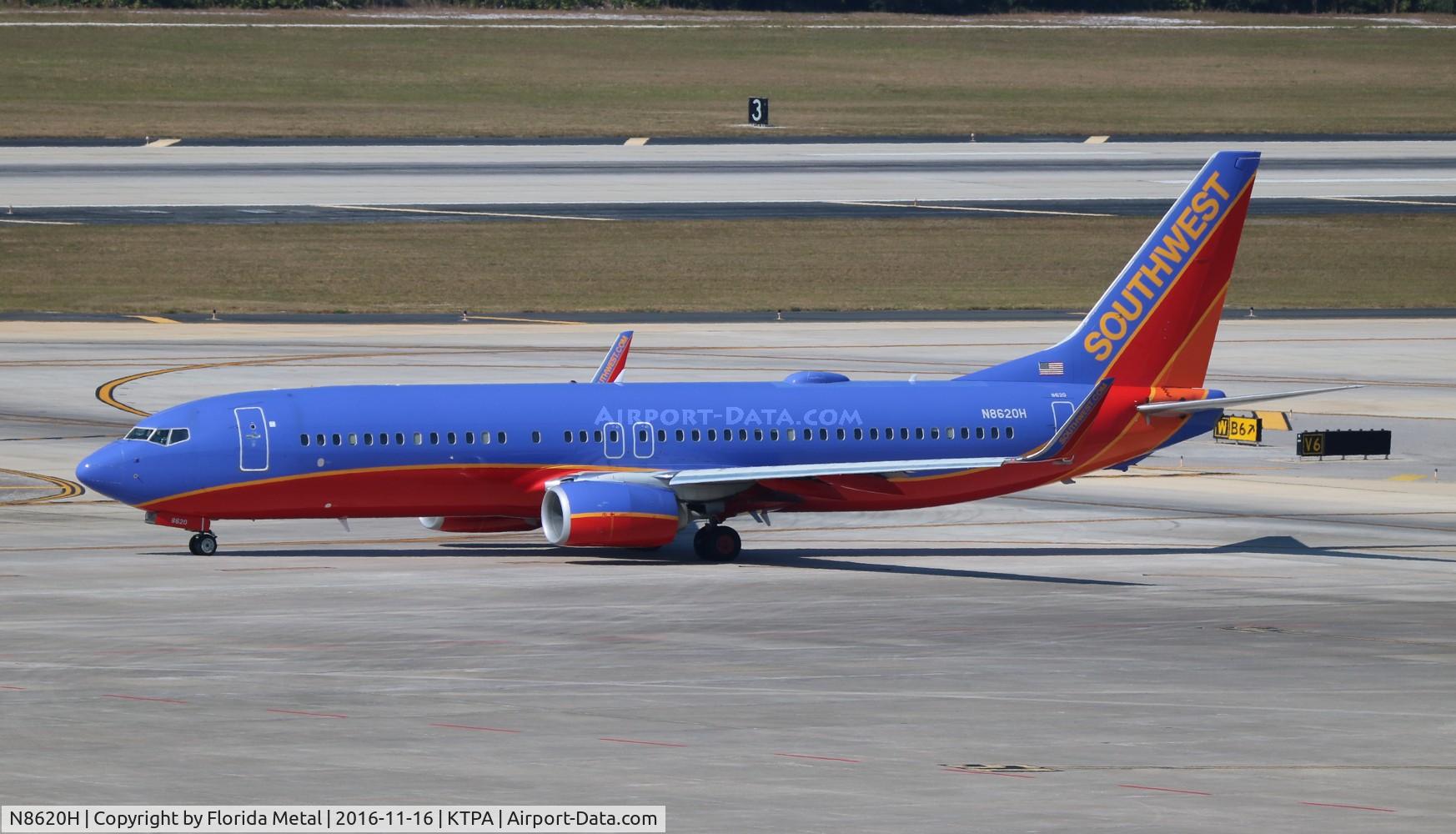 N8620H, 2013 Boeing 737-8H4 C/N 42526, SWA 737-800