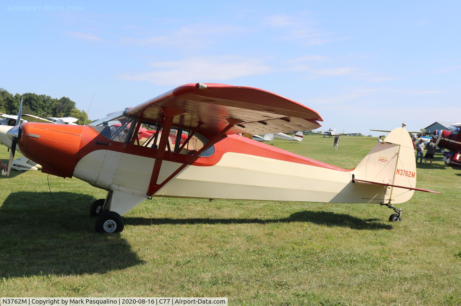 N3762M, 1947 Piper PA-12 Super Cruiser C/N 12-2694, Piper PA-12