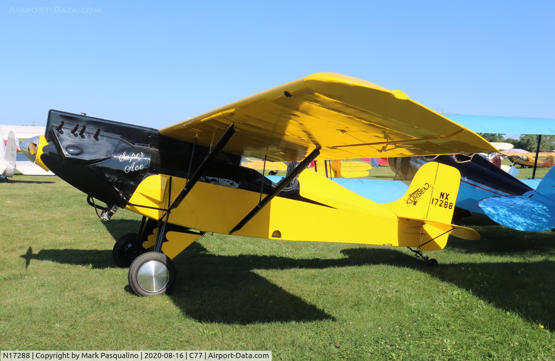 N17288, 1984 Corben Super Ace FB C/N 1, Corbin Super Ace FB