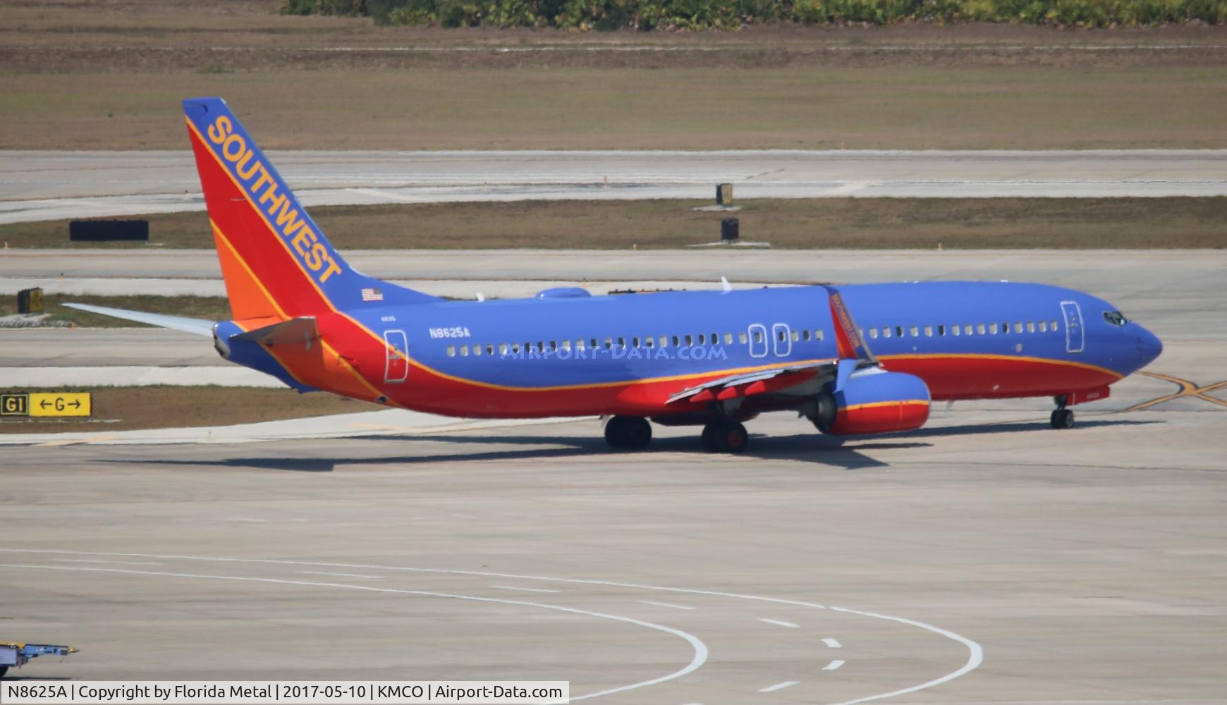 N8625A, 2014 Boeing 737-8H4 C/N 36896, SWA 737-800