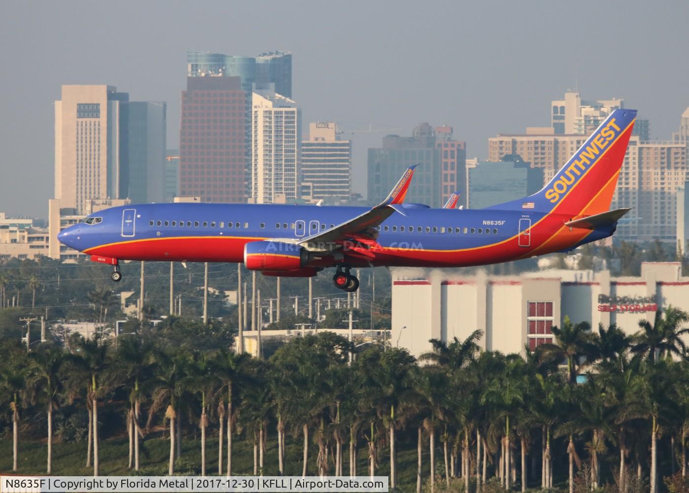 N8635F, 2014 Boeing 737-8H4 C/N 60083, SWA 737-800