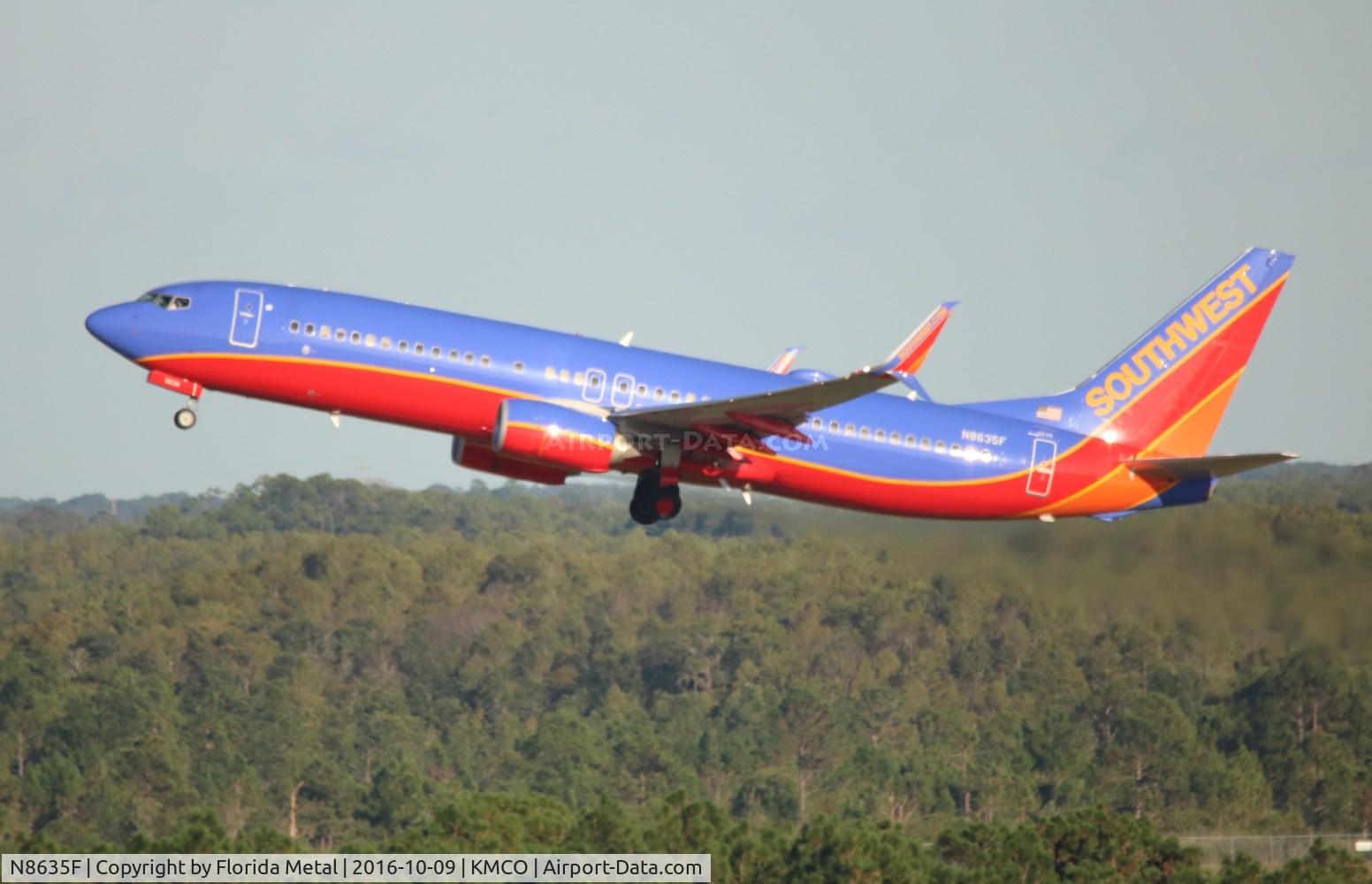 N8635F, 2014 Boeing 737-8H4 C/N 60083, SWA 737-800