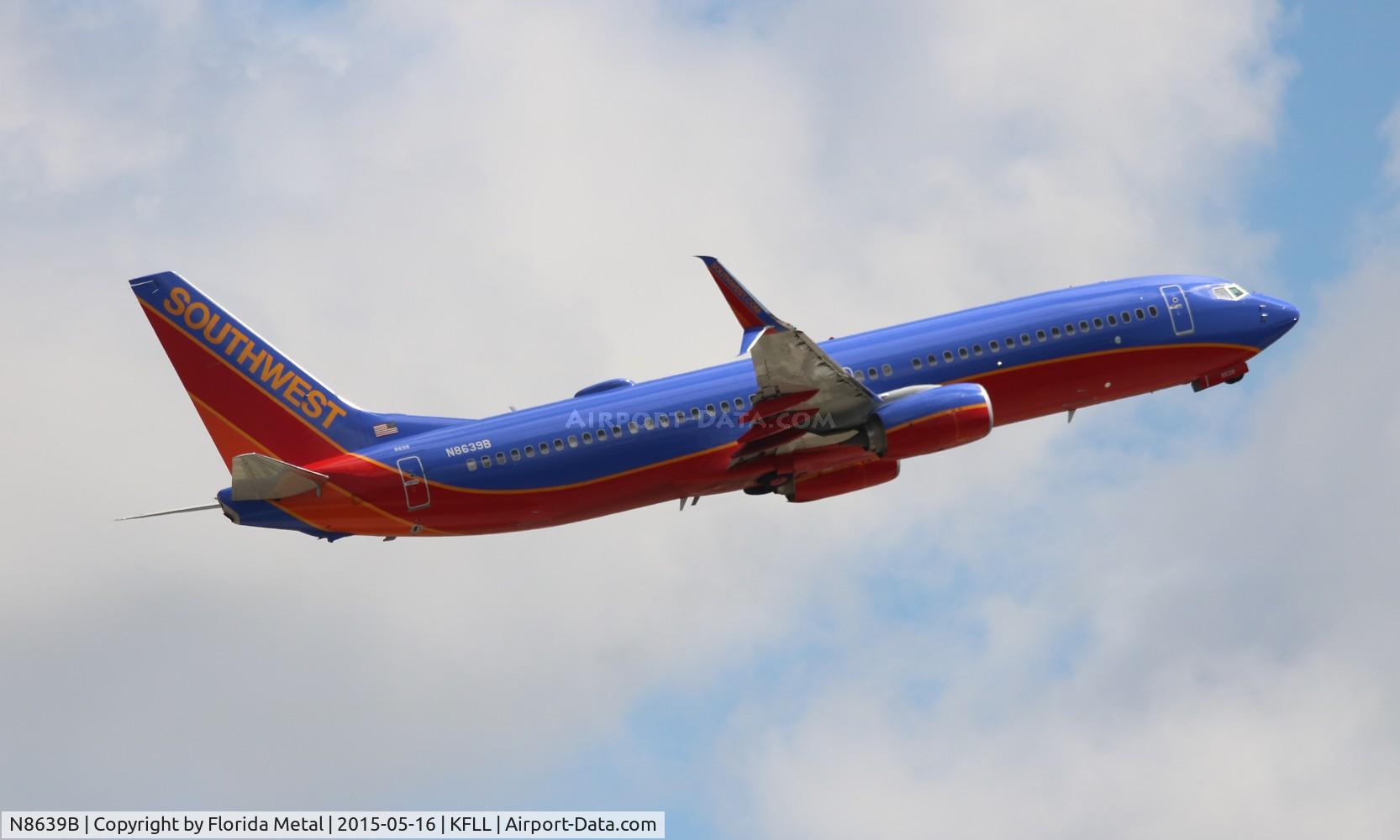 N8639B, 2014 Boeing 737-8H4 C/N 60086, SWA 737-800