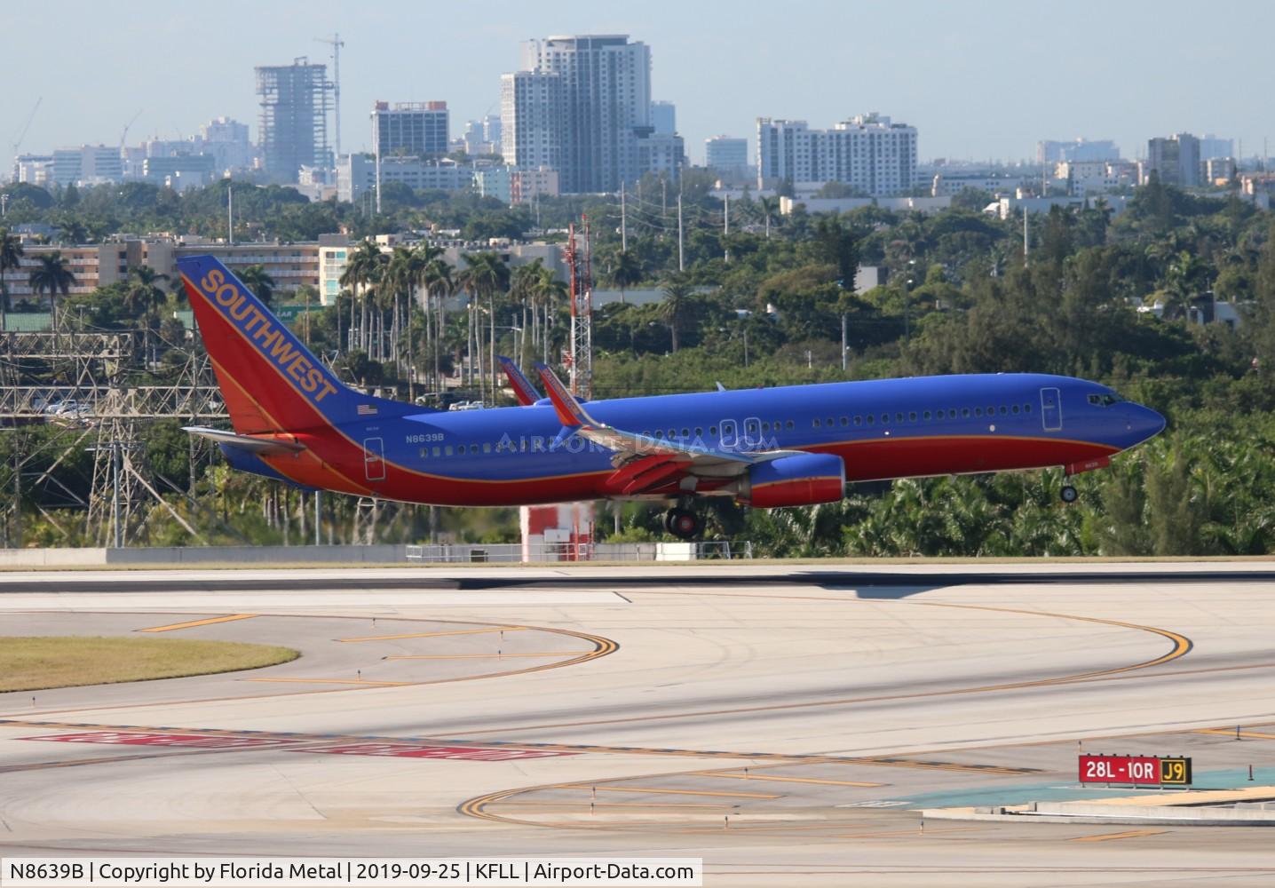 N8639B, 2014 Boeing 737-8H4 C/N 60086, SWA 737-800