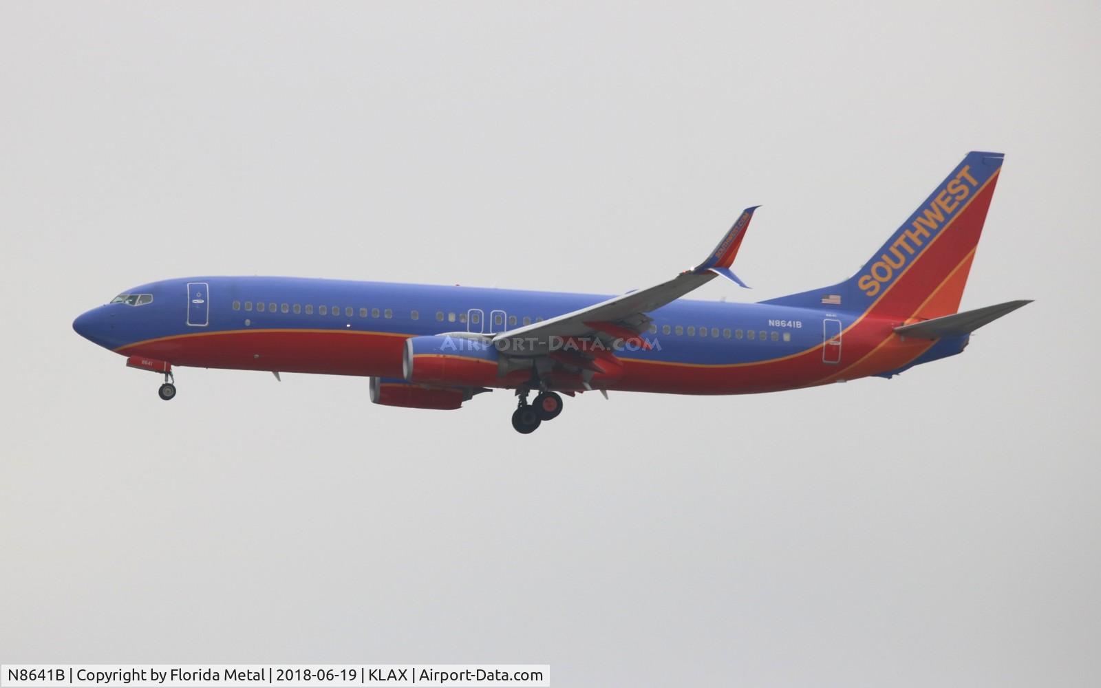 N8641B, 2014 Boeing 737-8H4 C/N 60085, SWA 737-800