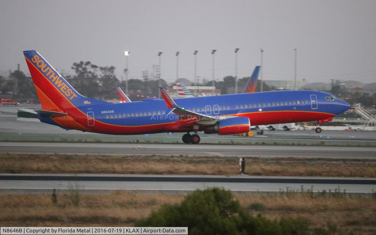 N8646B, 2014 Boeing 737-8H4 C/N 36935, SWA 737-800