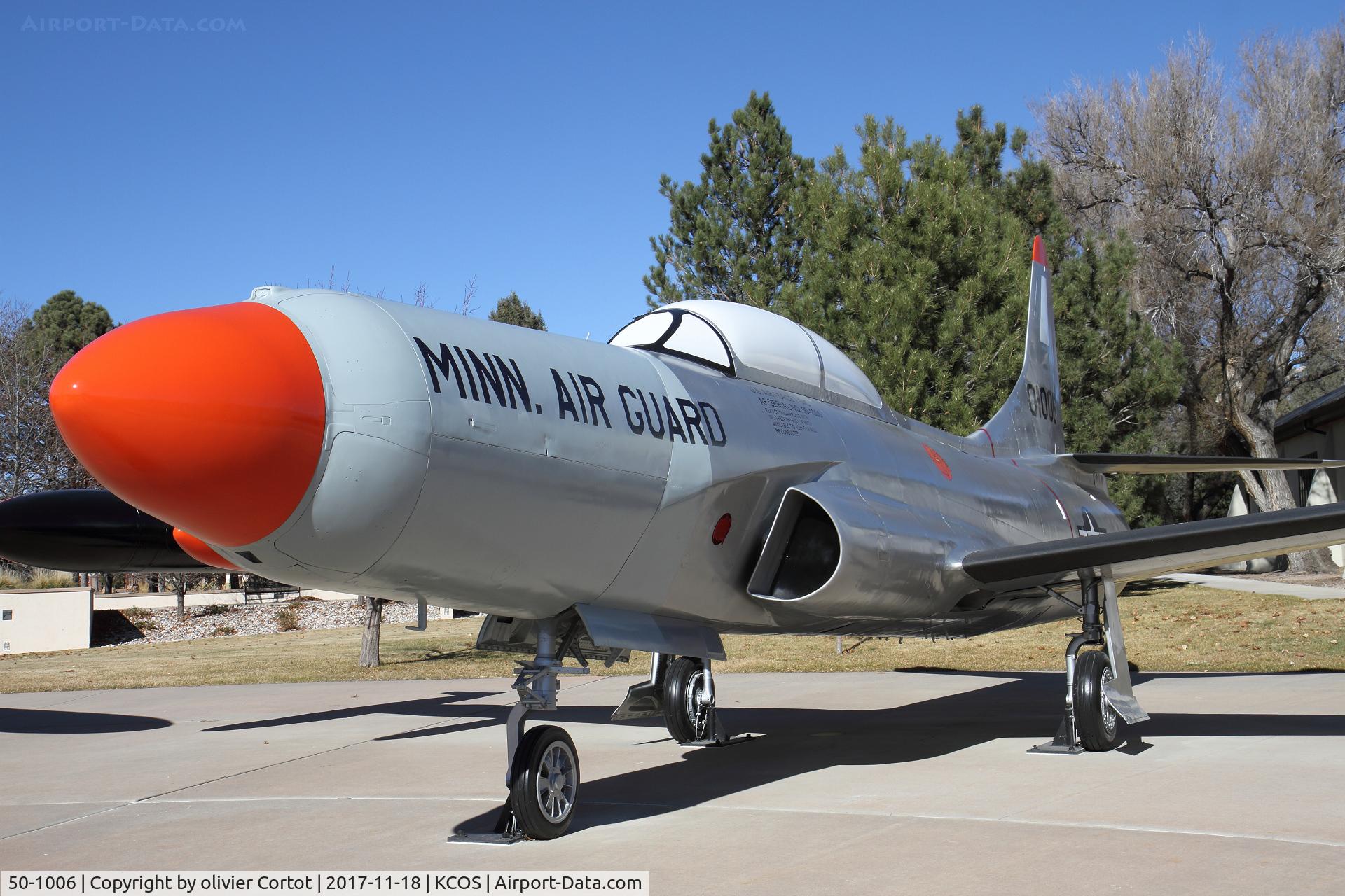 50-1006, 1950 Lockheed F-94C Starfire C/N 880-8051, front view