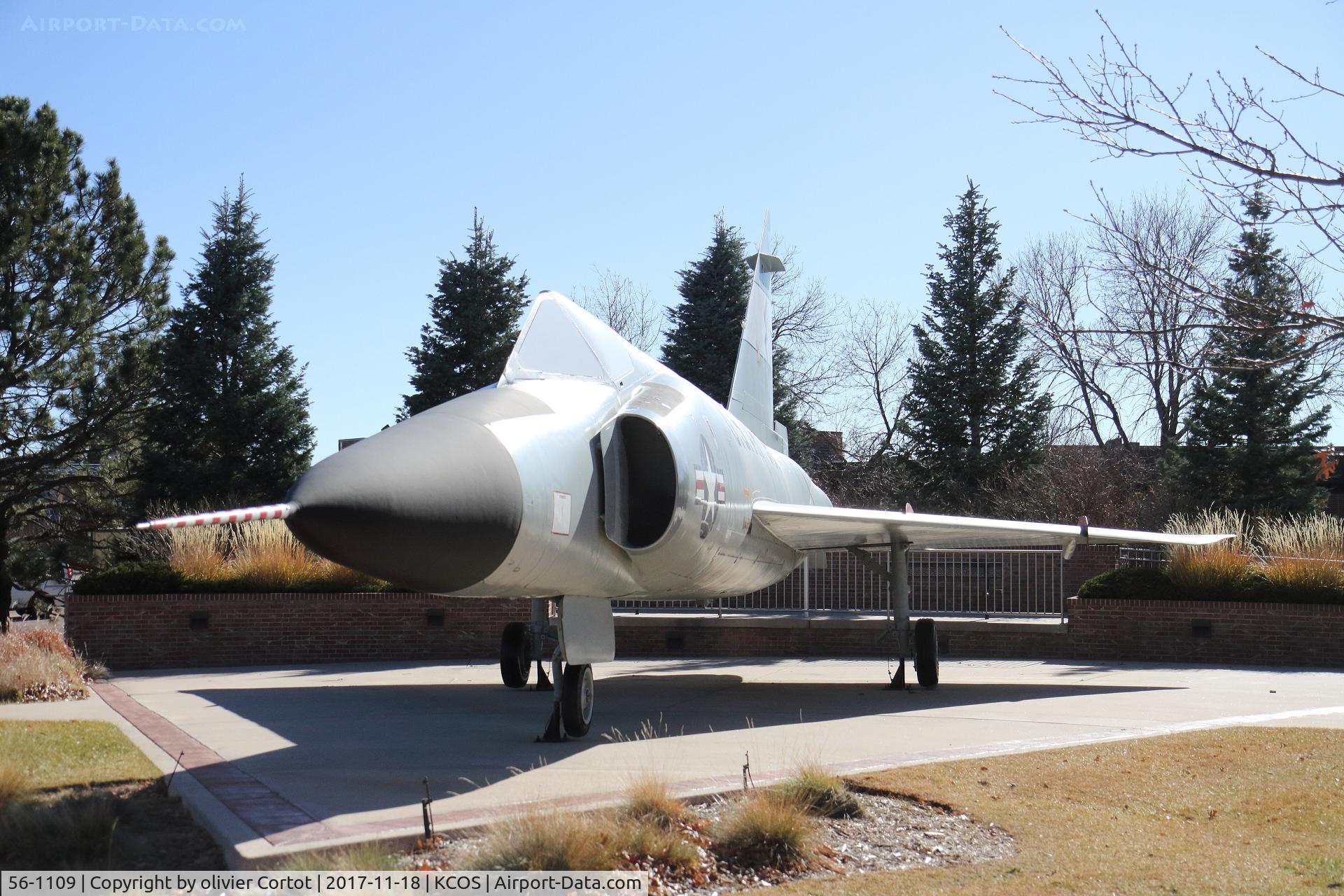 56-1109, 1956 Convair F-102A Delta Dagger C/N 8-10-326, front view