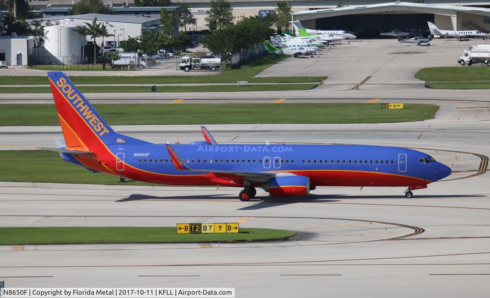 N8650F, 2014 Boeing 737-8H4 C/N 36909, SWA 737-800