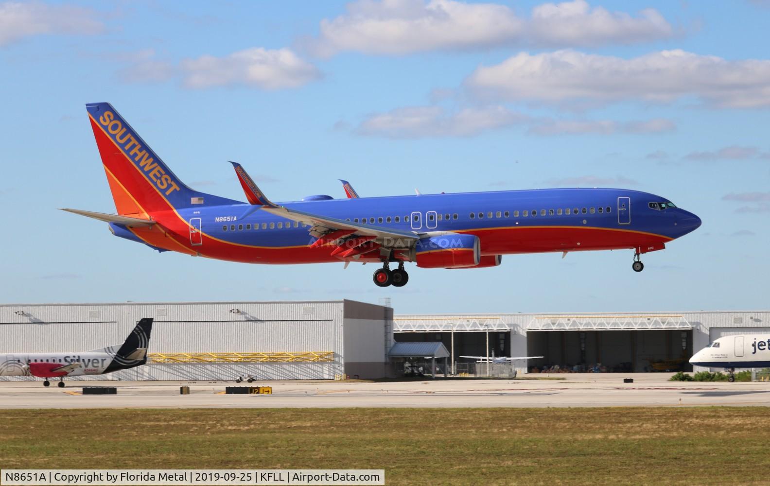 N8651A, 2014 Boeing 737-8H4 C/N 36920, SWA 737-800