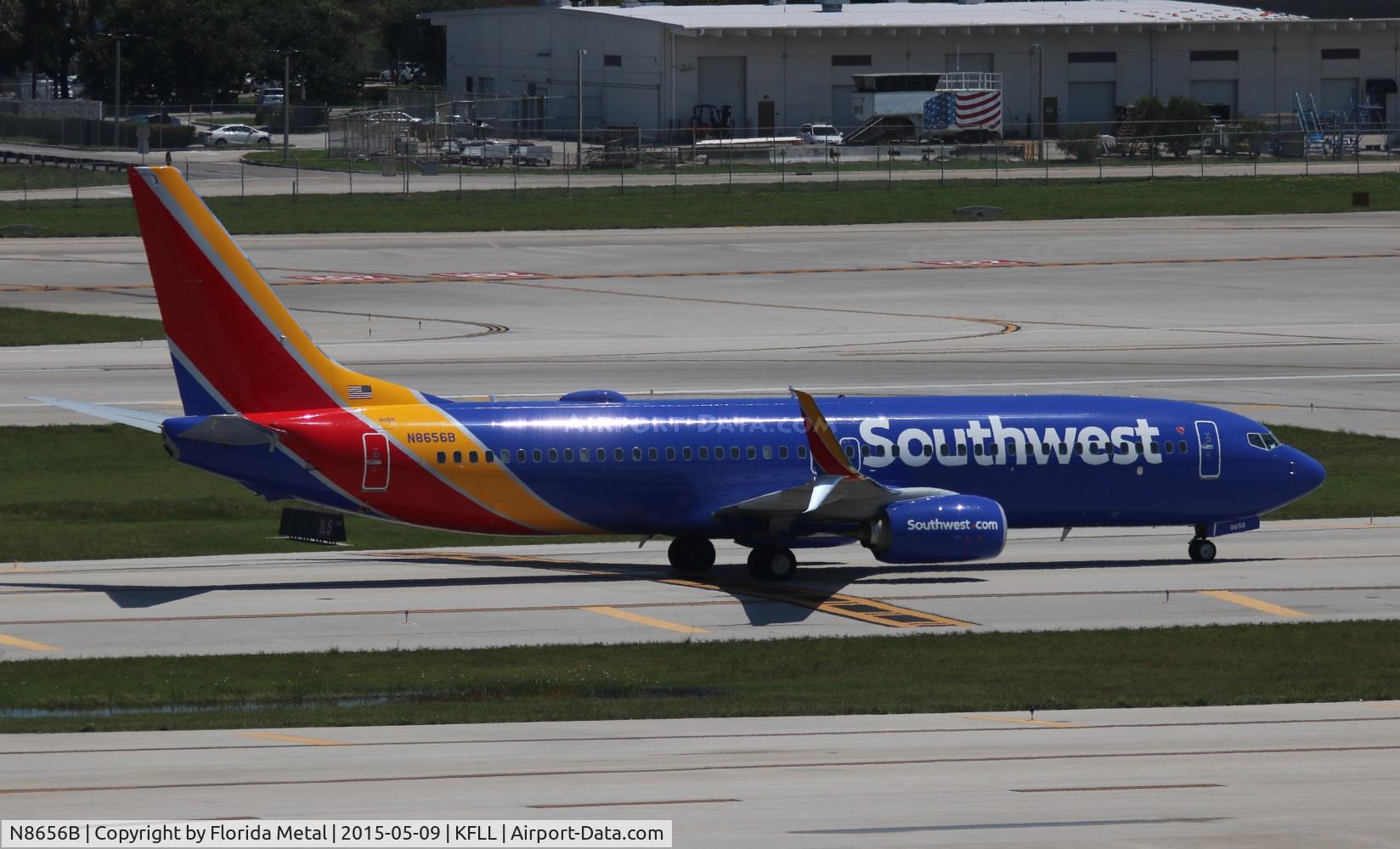 N8656B, 2014 Boeing 737-8H4 C/N 42530, WN 737-800