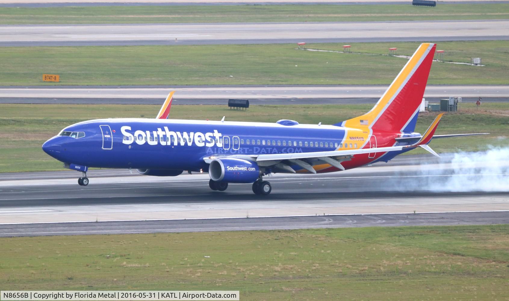 N8656B, 2014 Boeing 737-8H4 C/N 42530, WN 737-800