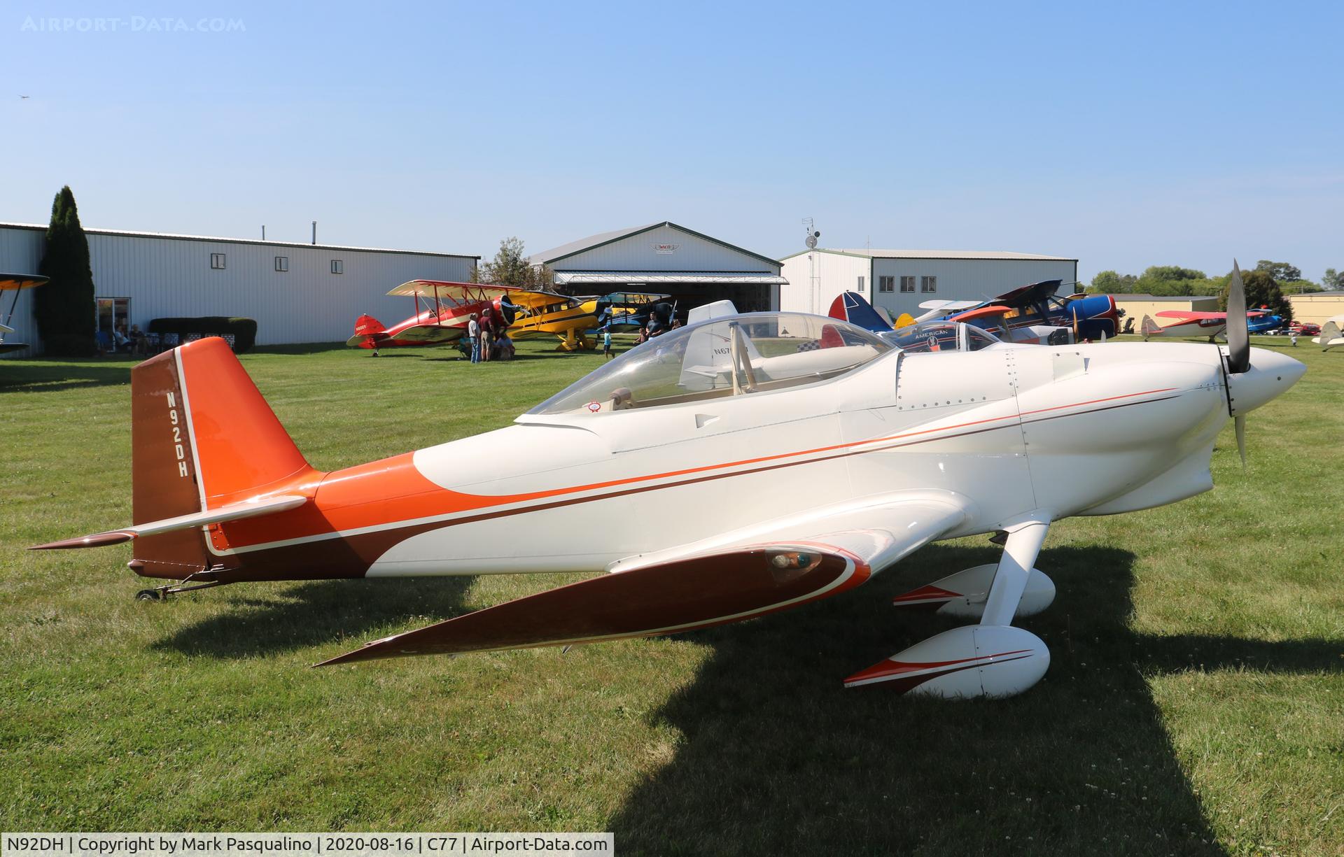 N92DH, 1993 Vans RV-4 C/N 1596, Vans RV-4