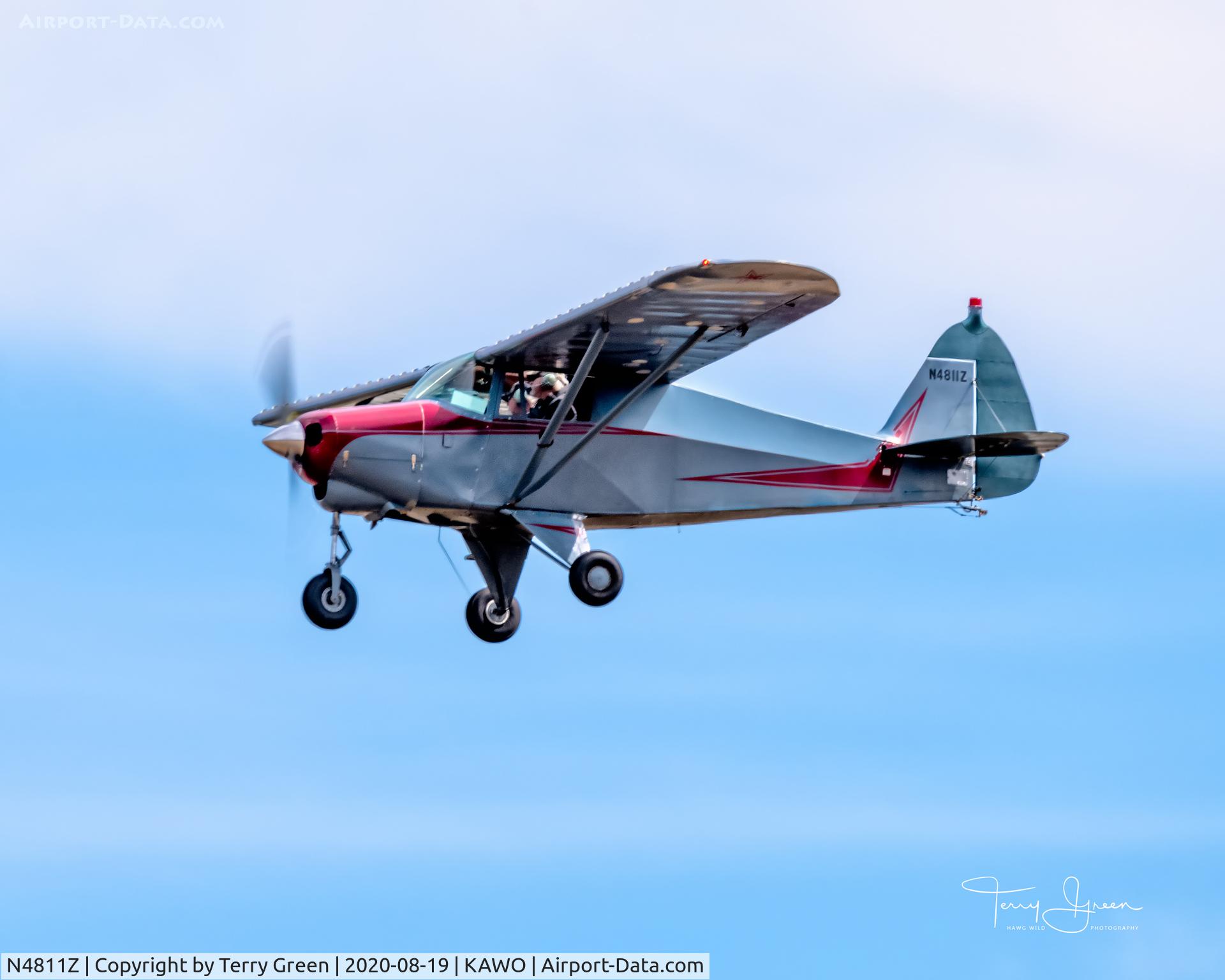 N4811Z, 1961 Piper PA-22-108 Colt C/N 22-8380, KAWO