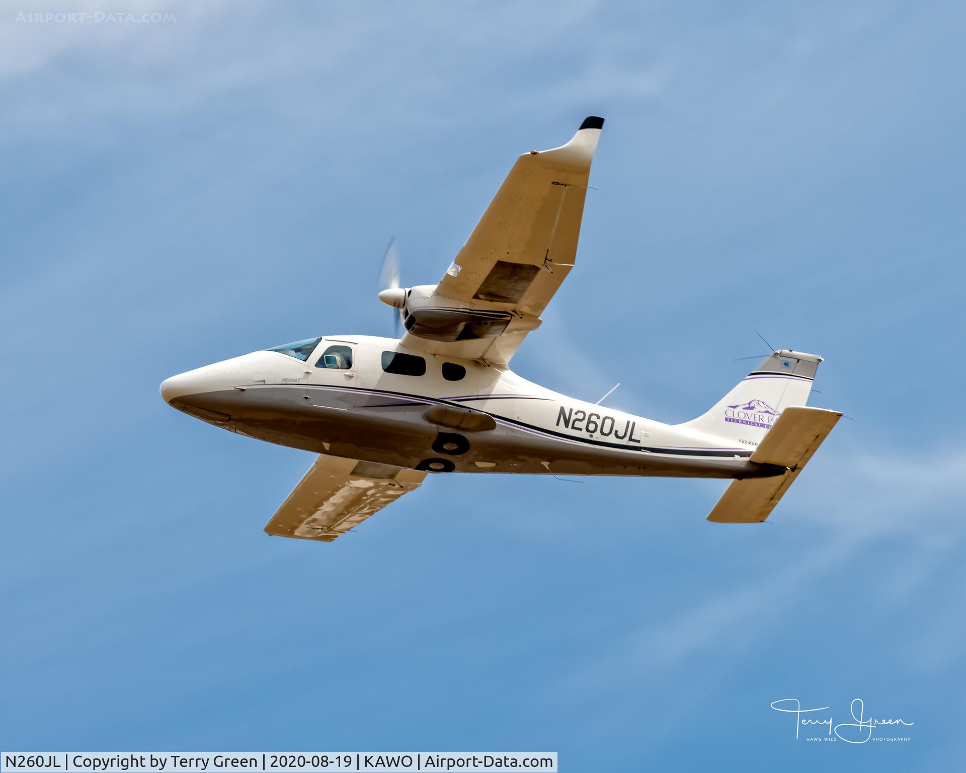 N260JL, 2016 Tecnam P-2006T C/N 176/US, KAWO