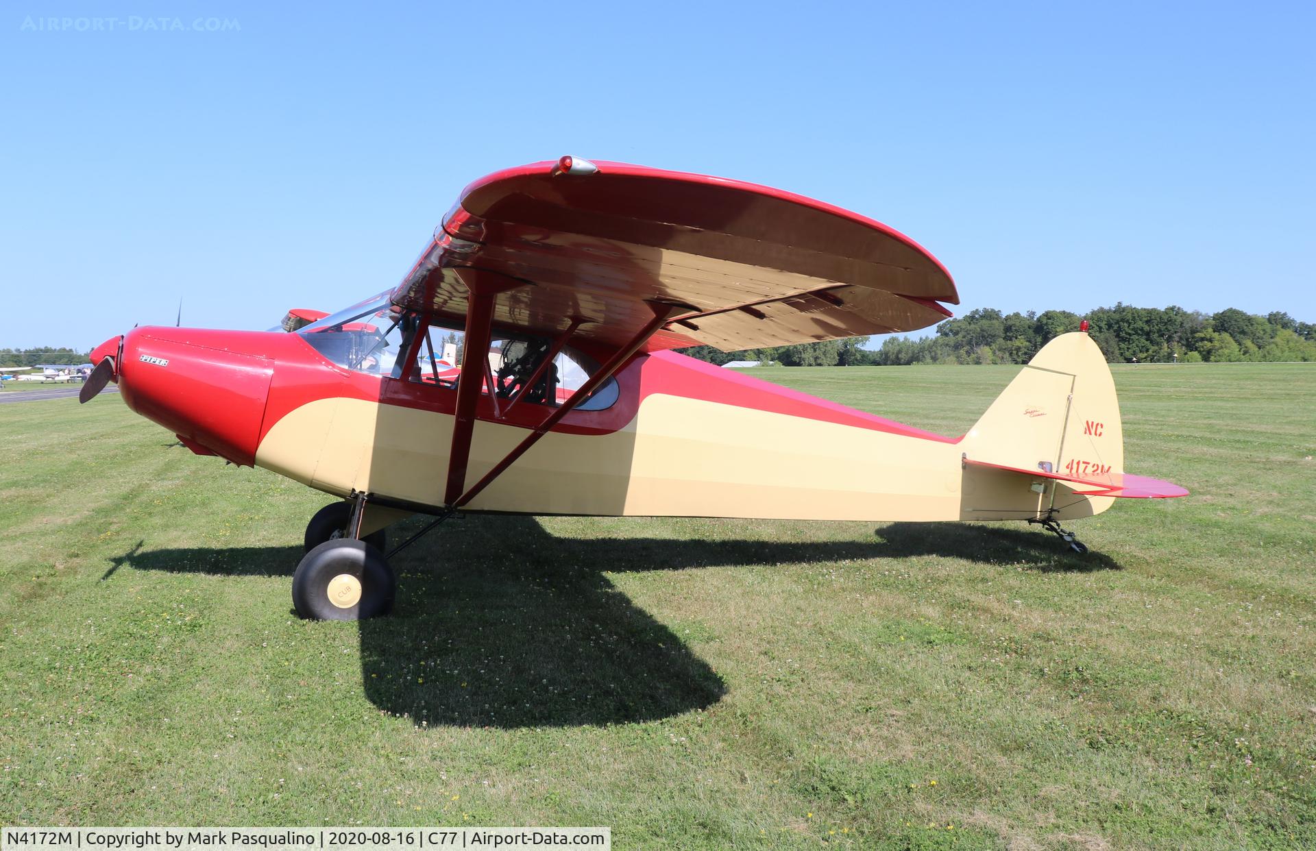 N4172M, 1947 Piper PA-12 Super Cruiser C/N 12-3073, Piper PA-12