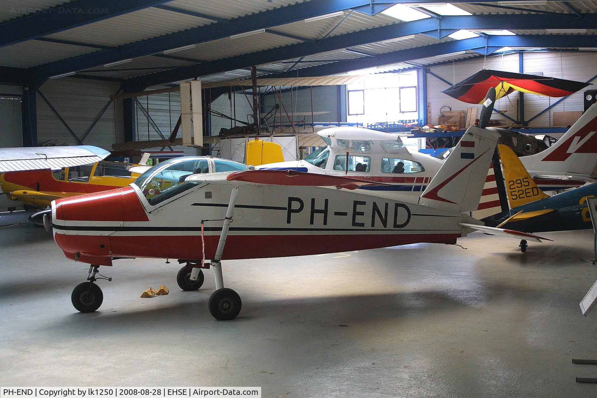 PH-END, 1963 Bolkow Bo-208C Junior C/N 515, In Vliegend Museum Seppe in 2005, left the collection in 2009