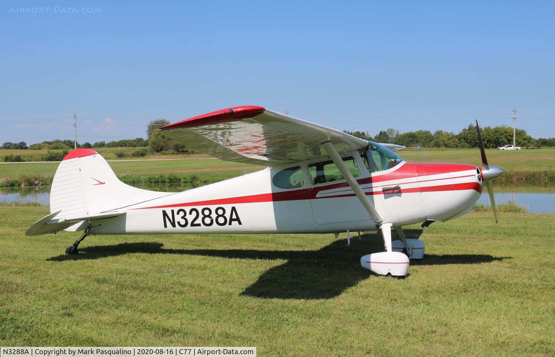 N3288A, 1953 Cessna 170B C/N 25932, Cessna 170B
