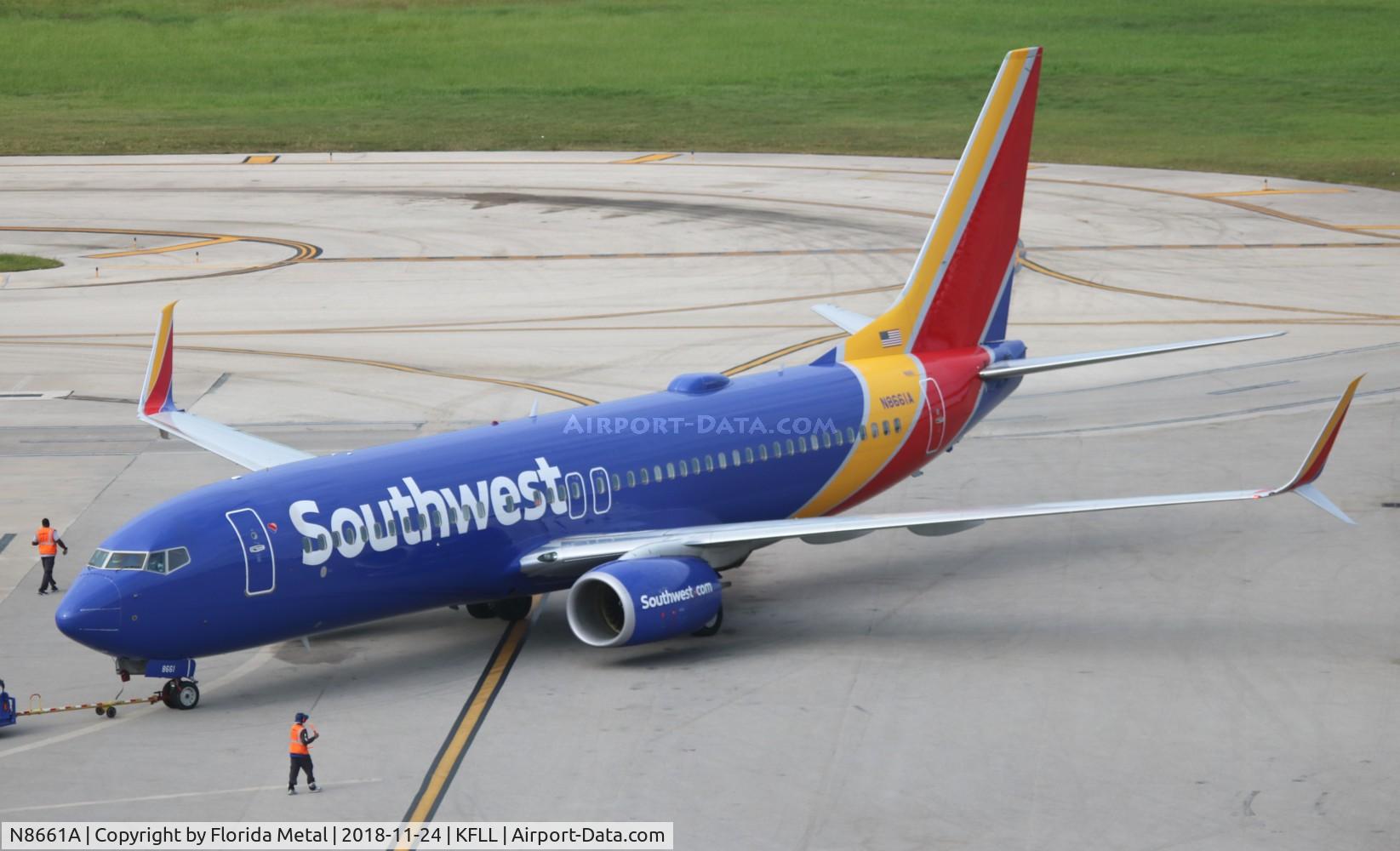N8661A, 2015 Boeing 737-8H4 C/N 36906, WN 737-800