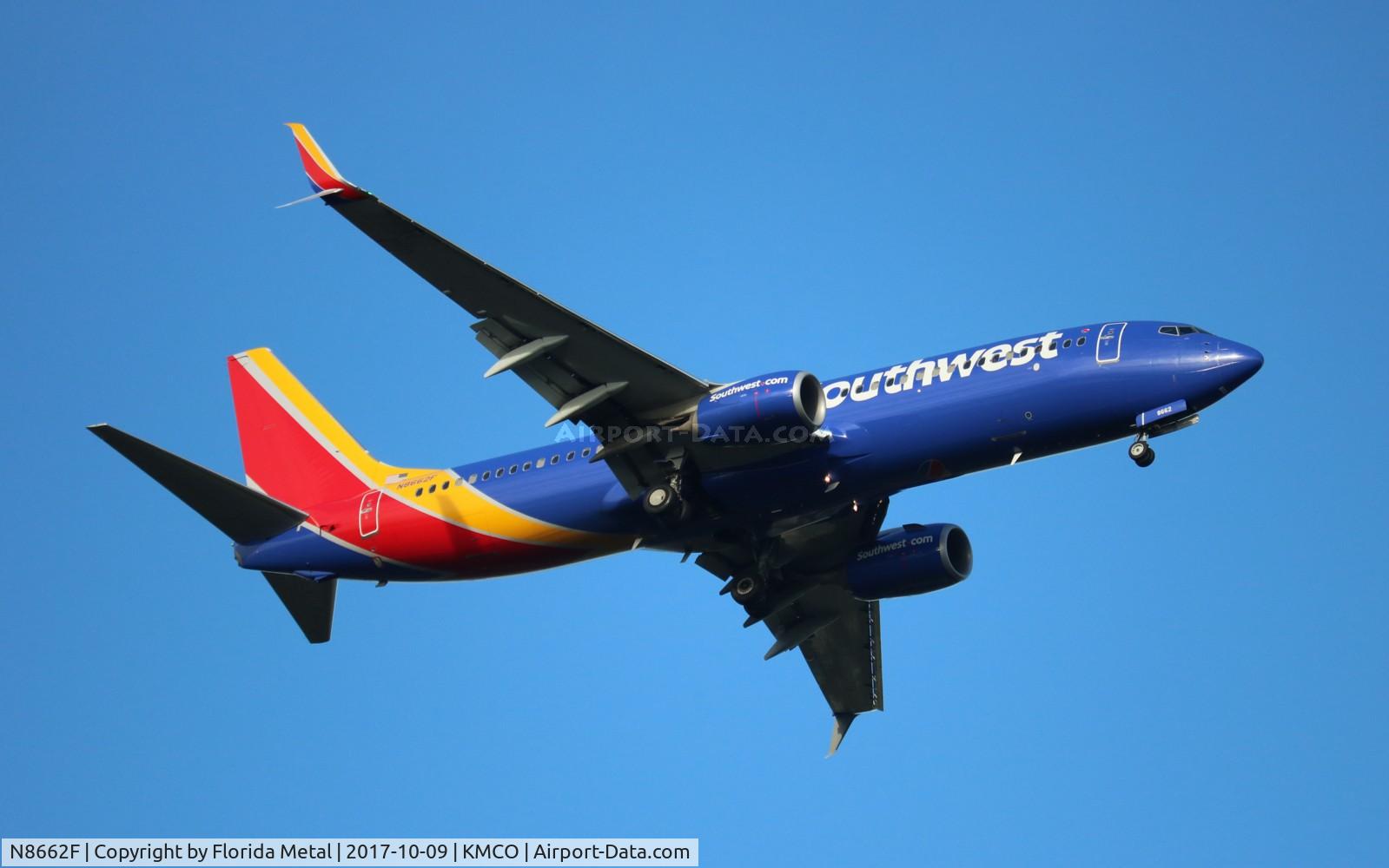 N8662F, 2015 Boeing 737-8H4 C/N 36936, WN 737-800