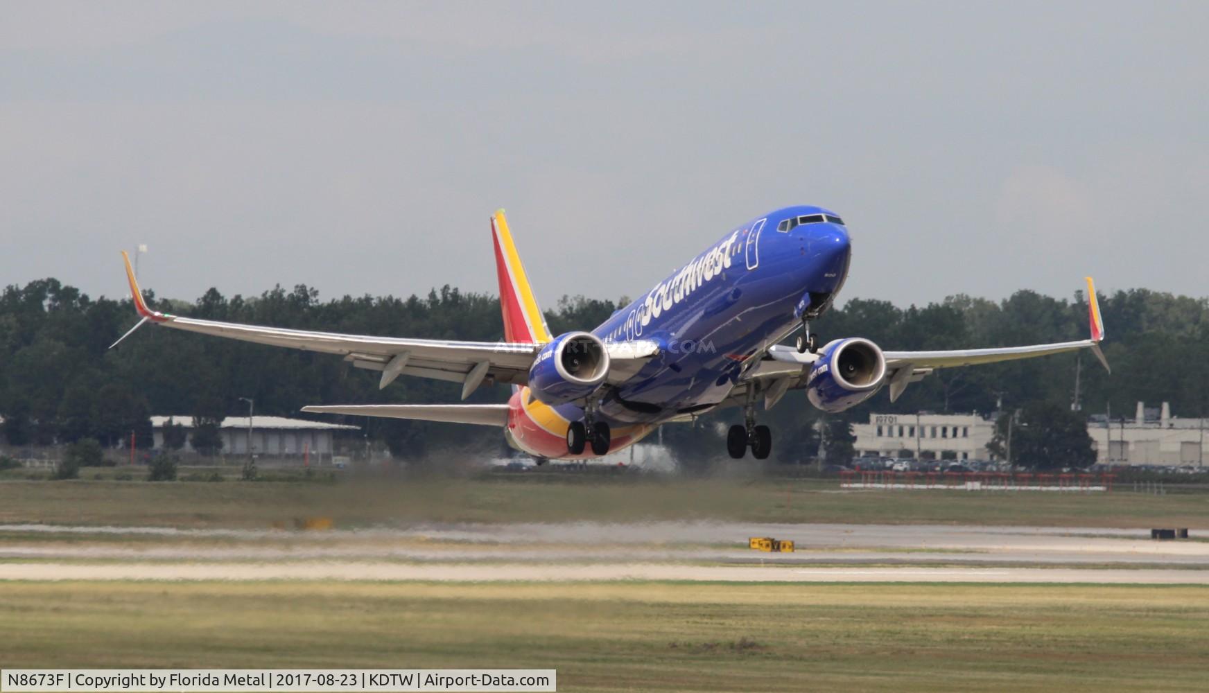 N8673F, 2015 Boeing 737-8H4 C/N 36937, WN 737-800