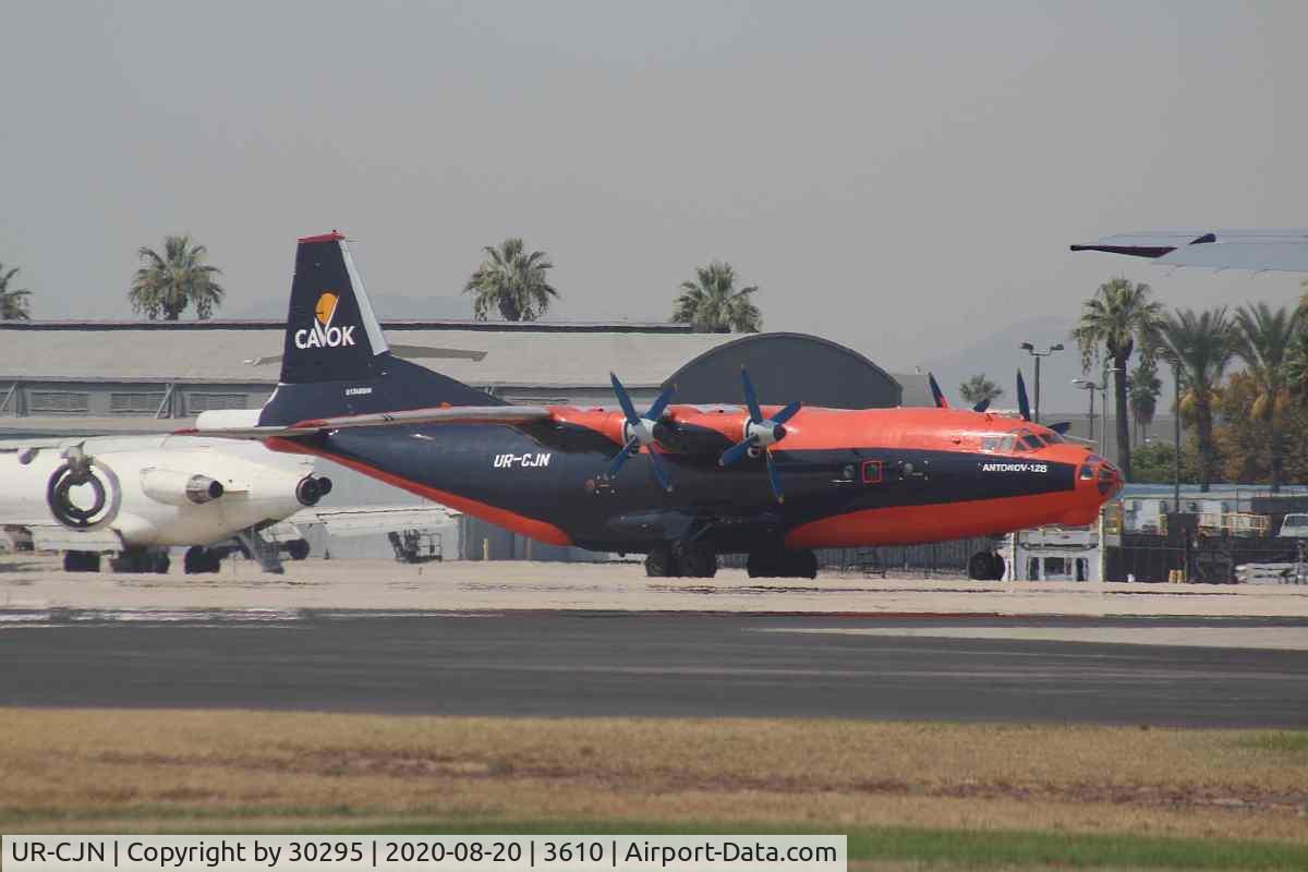 UR-CJN, 1971 Antonov An-12TB C/N 01348006, Parked