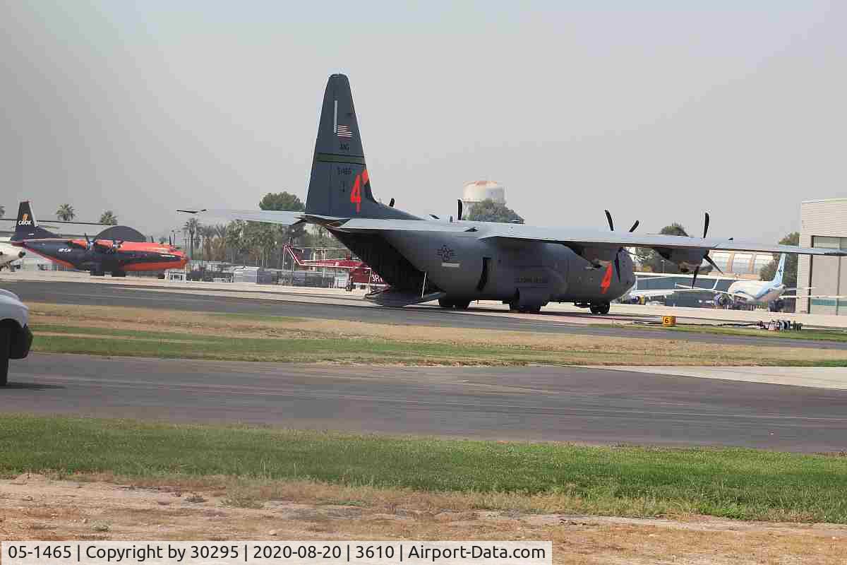 05-1465, 2006 Lockheed Martin C-130J-30 Super Hercules C/N 382-5574, Parked waiting to be used