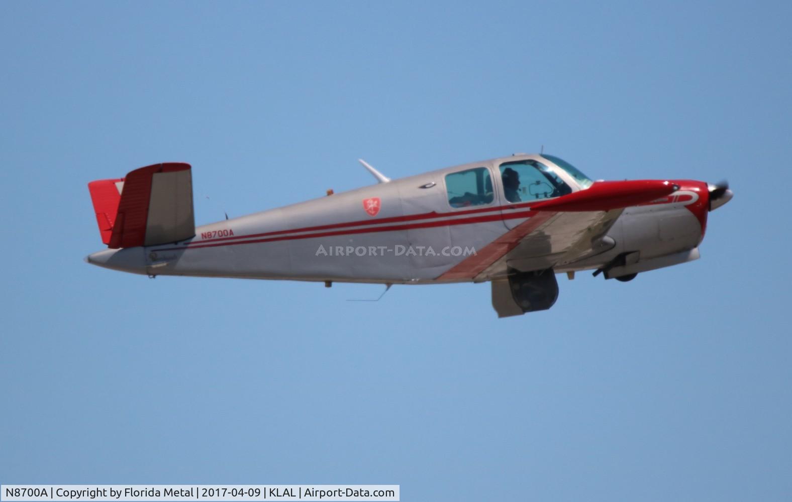N8700A, 1949 Beech A35 Bonanza C/N D-2110, Bonanza 35