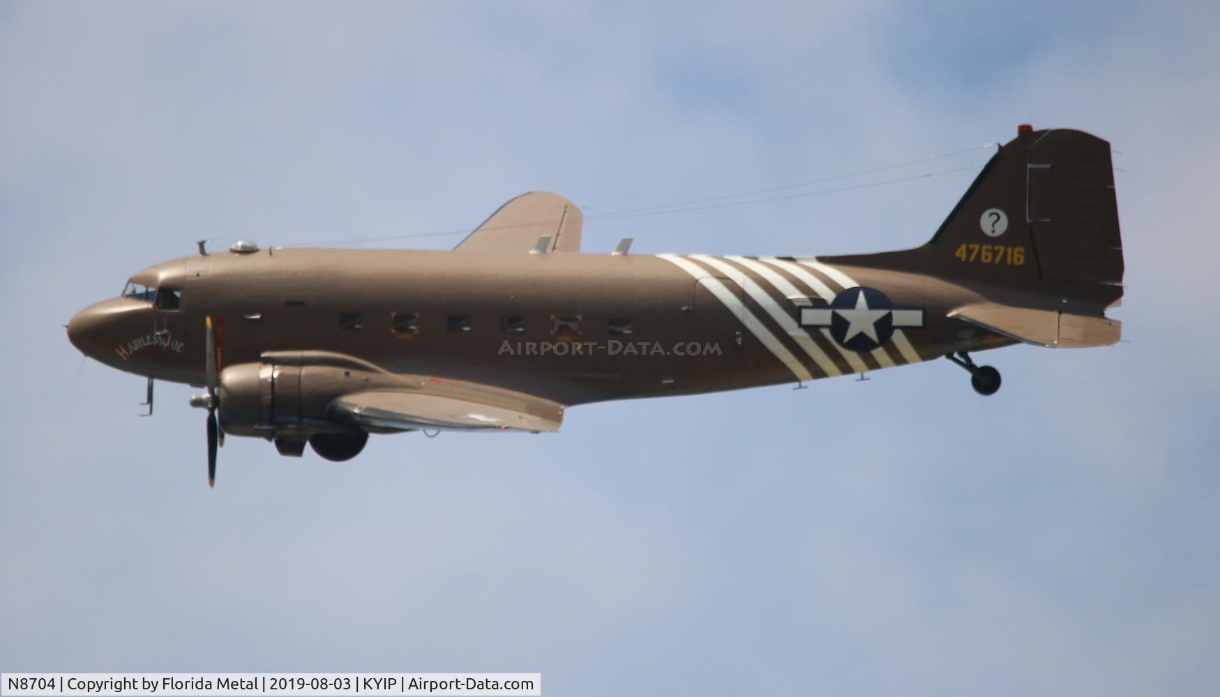N8704, 1944 Douglas DC3C-S4C4G (TC-47B-30-DK) C/N 33048, Hairless Joe