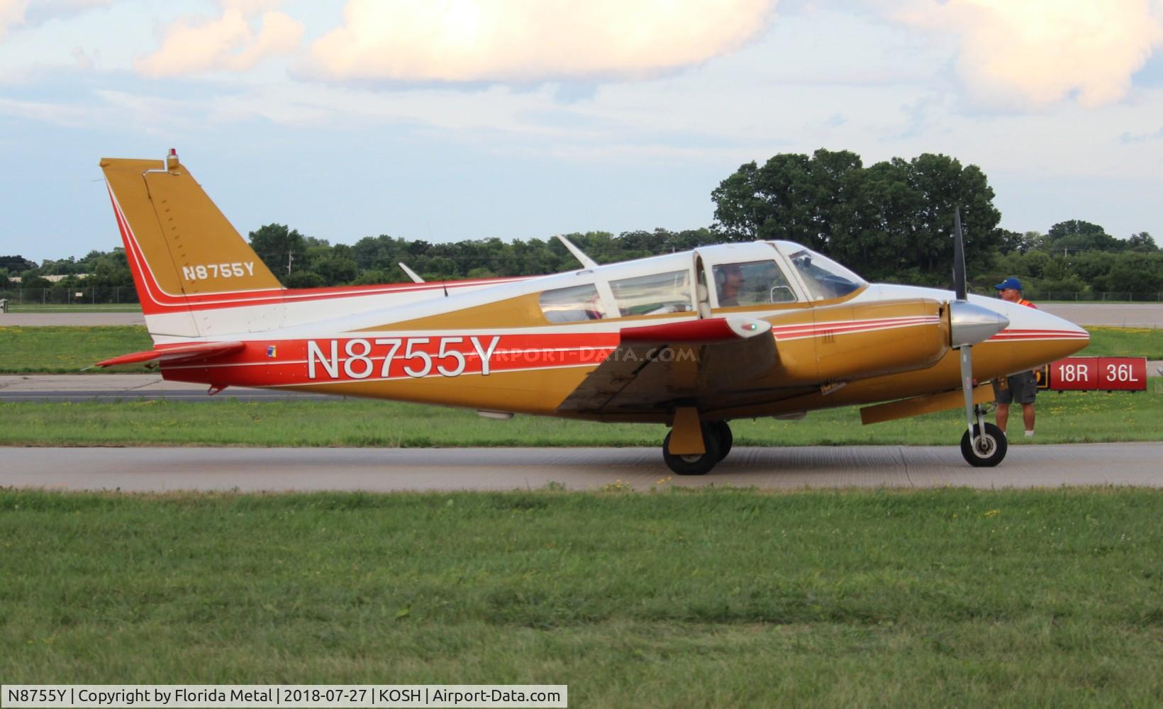 N8755Y, 1969 Piper PA-30 Twin Comanche C/N 30-1909, PA-30