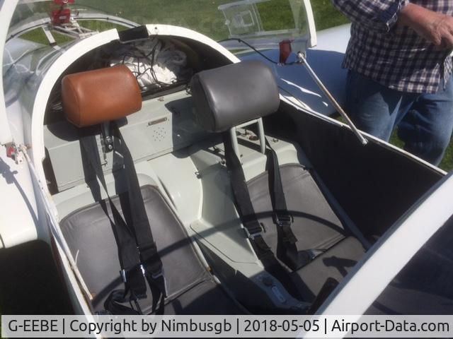G-EEBE, 1978 Issoire E 78B Silène C/N 07, Recently acquired. Will be flying at Denbigh