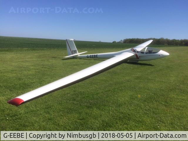 G-EEBE, 1978 Issoire E 78B Silène C/N 07, Recently acquired. Will be flying at Denbigh