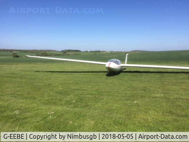 G-EEBE, 1978 Issoire E 78B Silène C/N 07, Recently acquired. Will be flying at Denbigh