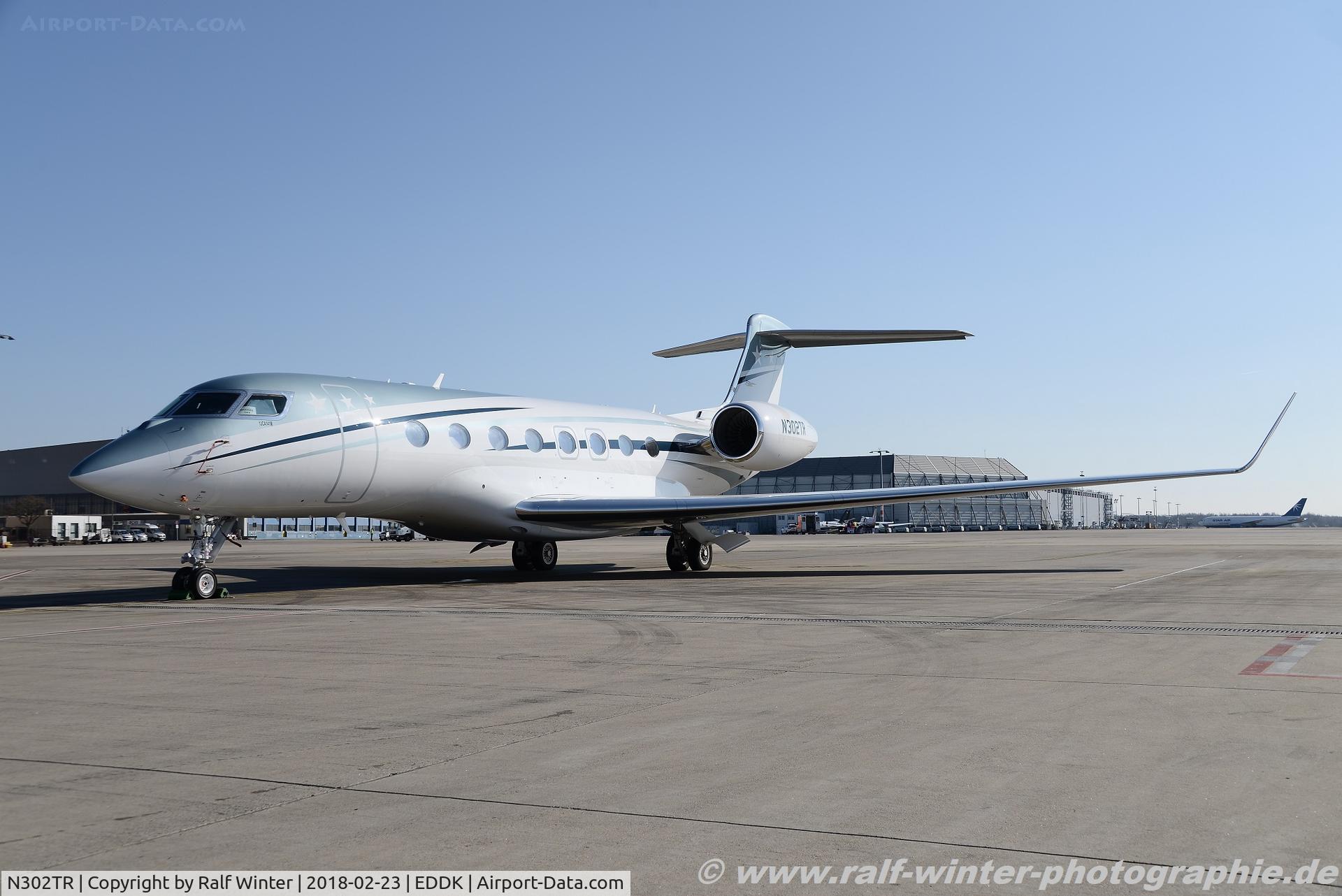 N302TR, 2017 Gulfstream G-VI (G650ER) C/N 6259, Gulfstream Aerospace GVI G650ER - Wilmington Trust Co - 6259 - N302TR - 23.02.2018 - CGN