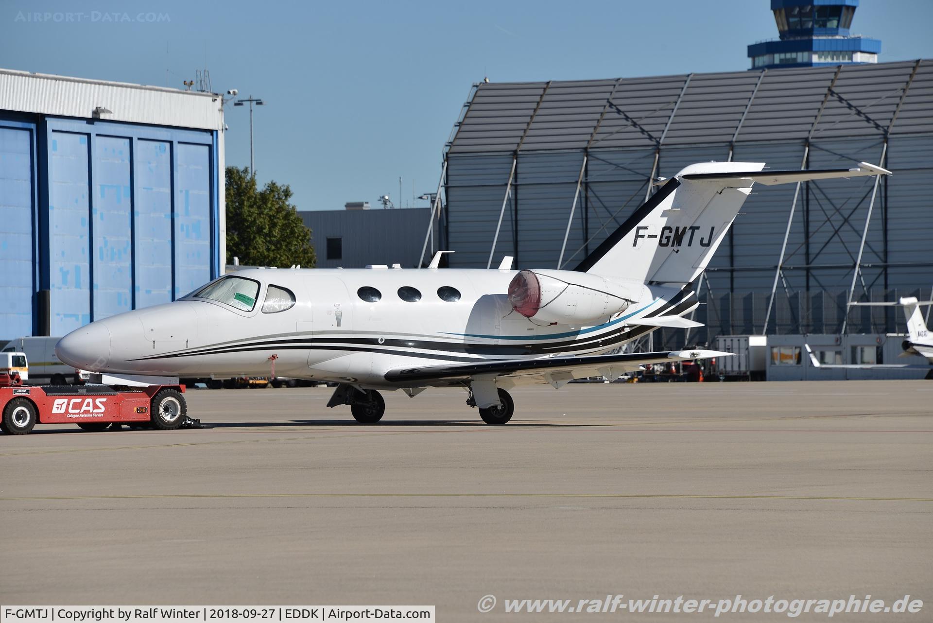 F-GMTJ, 2009 Cessna 510 Citation Mustang Citation Mustang C/N 510-0222, Cessna 510 Citation Mustang - Quest Participations - 5100222 - F-GMTJ - 27.09.2018 - CGN