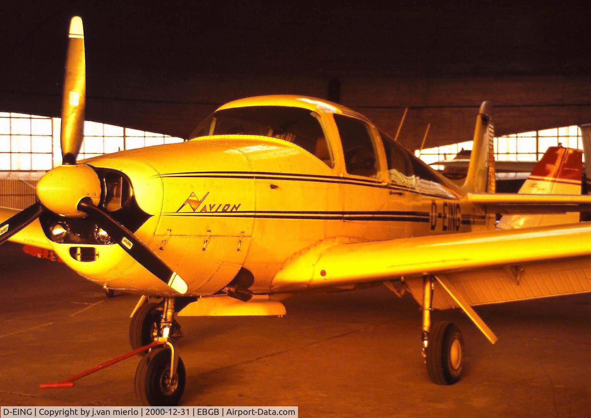 D-EING, 1970 Navion Rangemaster H C/N NAV-4-2547, scan slide
